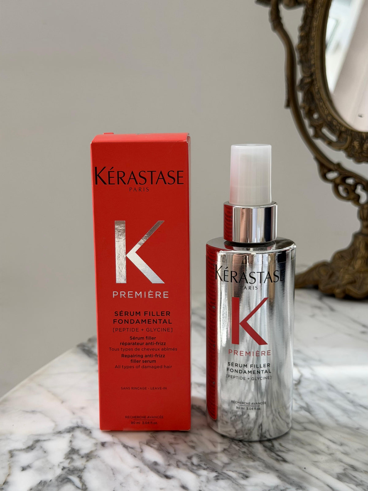 KÉRASTASE Première
Serum Filler Fondamental Repairing Anti-Frizz For All Types Of Damaged Hair