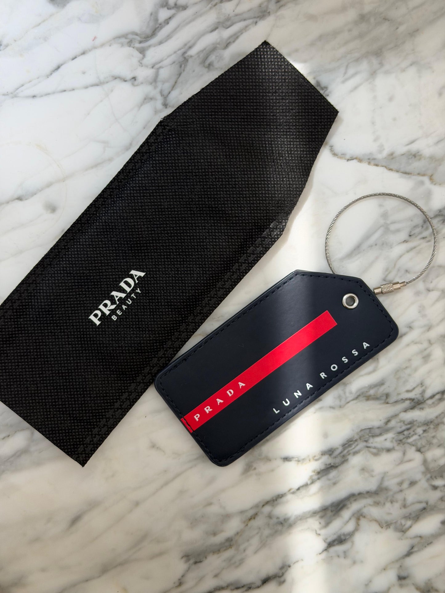 PRADA Luna Rossa Luggage Tag