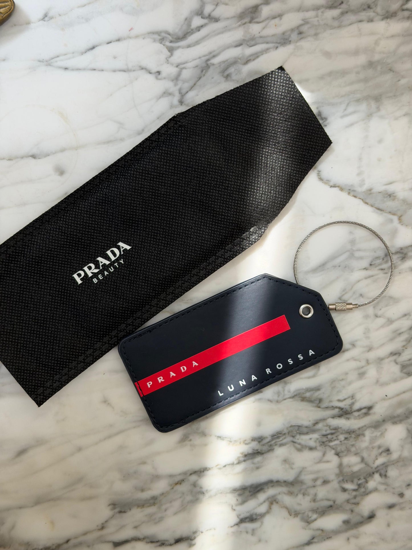 PRADA Luna Rossa Luggage Tag