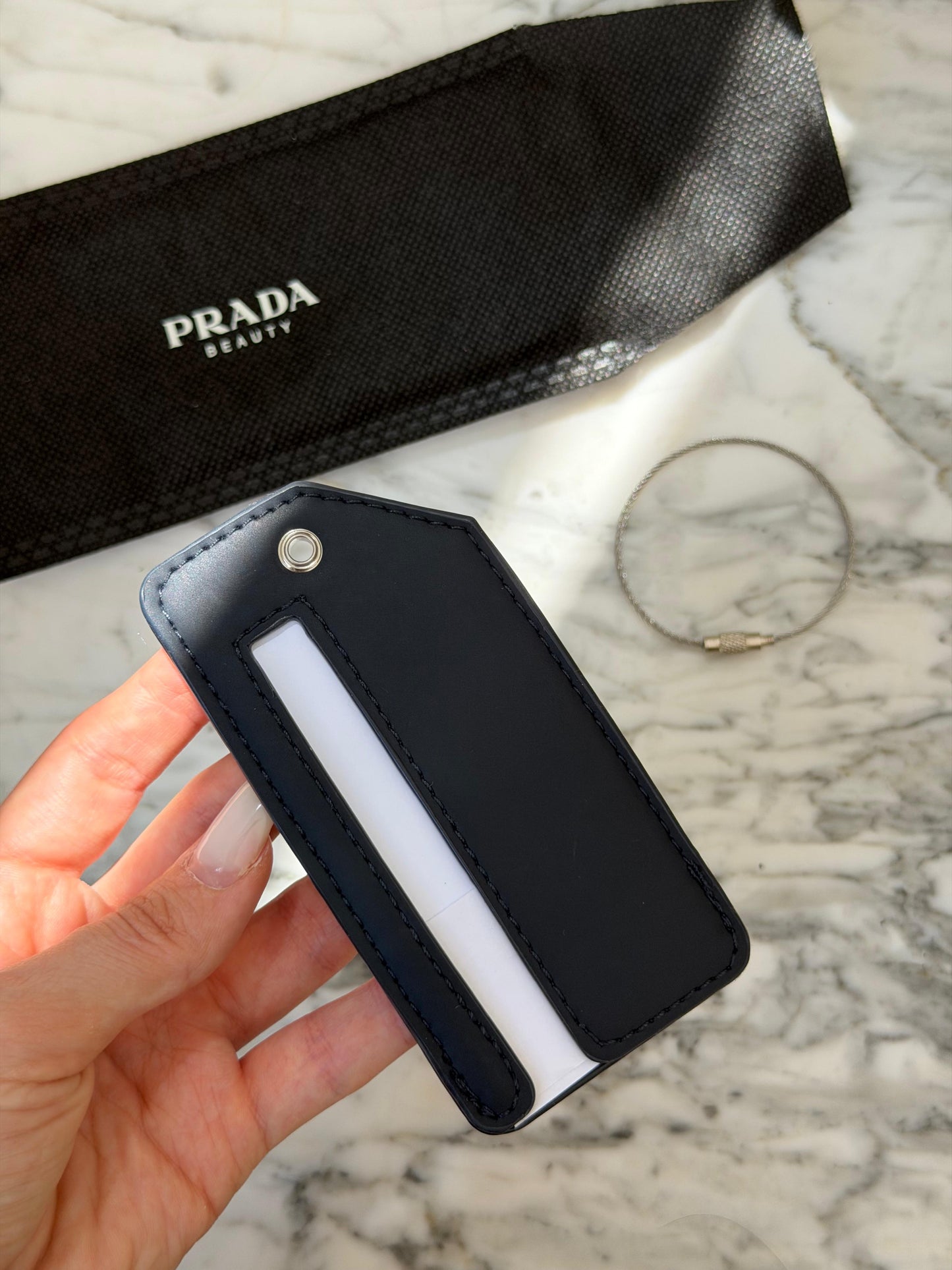 PRADA Luna Rossa Luggage Tag