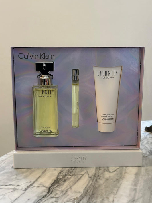 CALVIN KLEIN
Eternity For Women Gift Set 100ml
