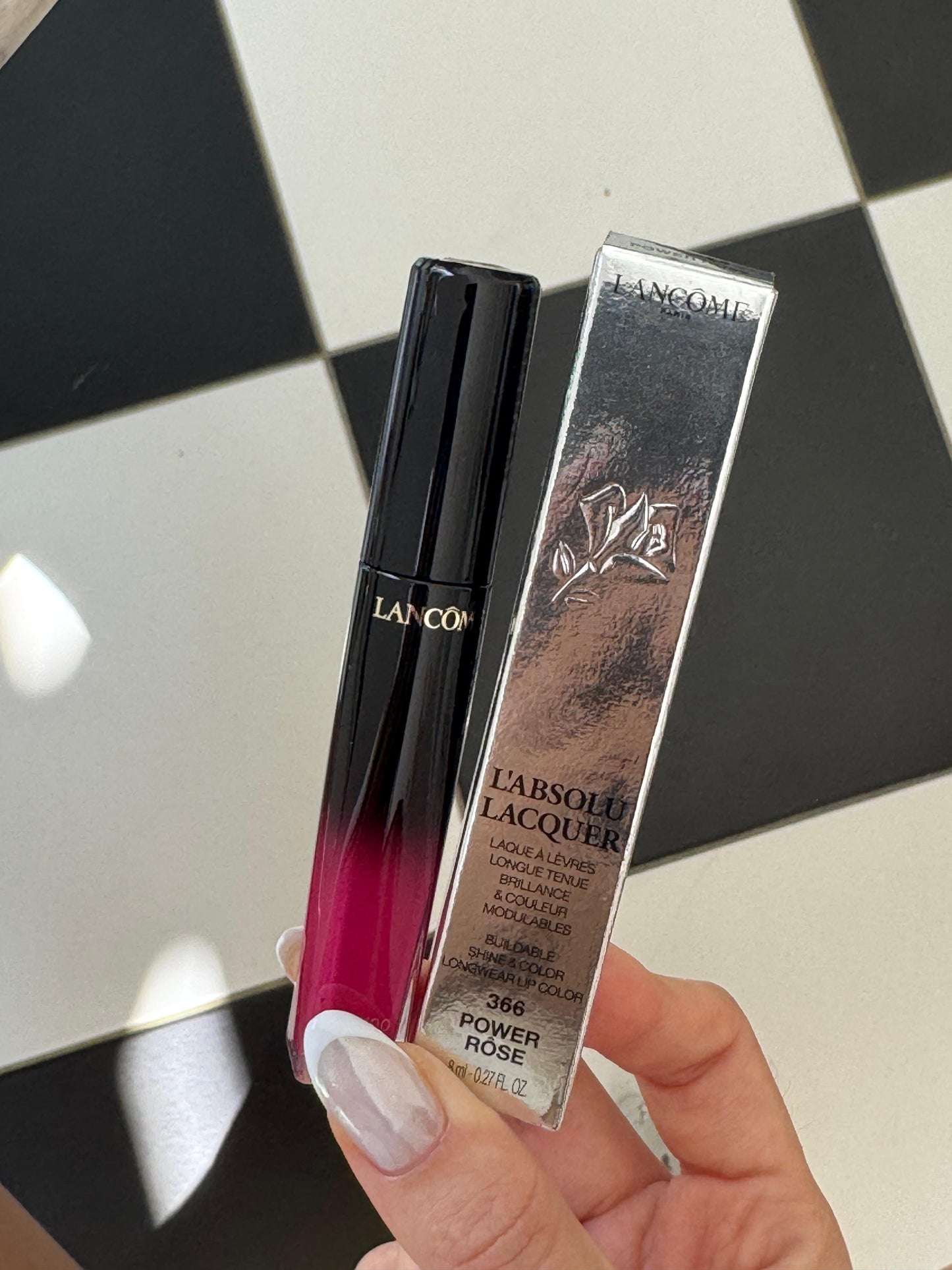 LANCÔME
L'Absolu Lacquer Long-Lasting Liquid Lipstick (366)