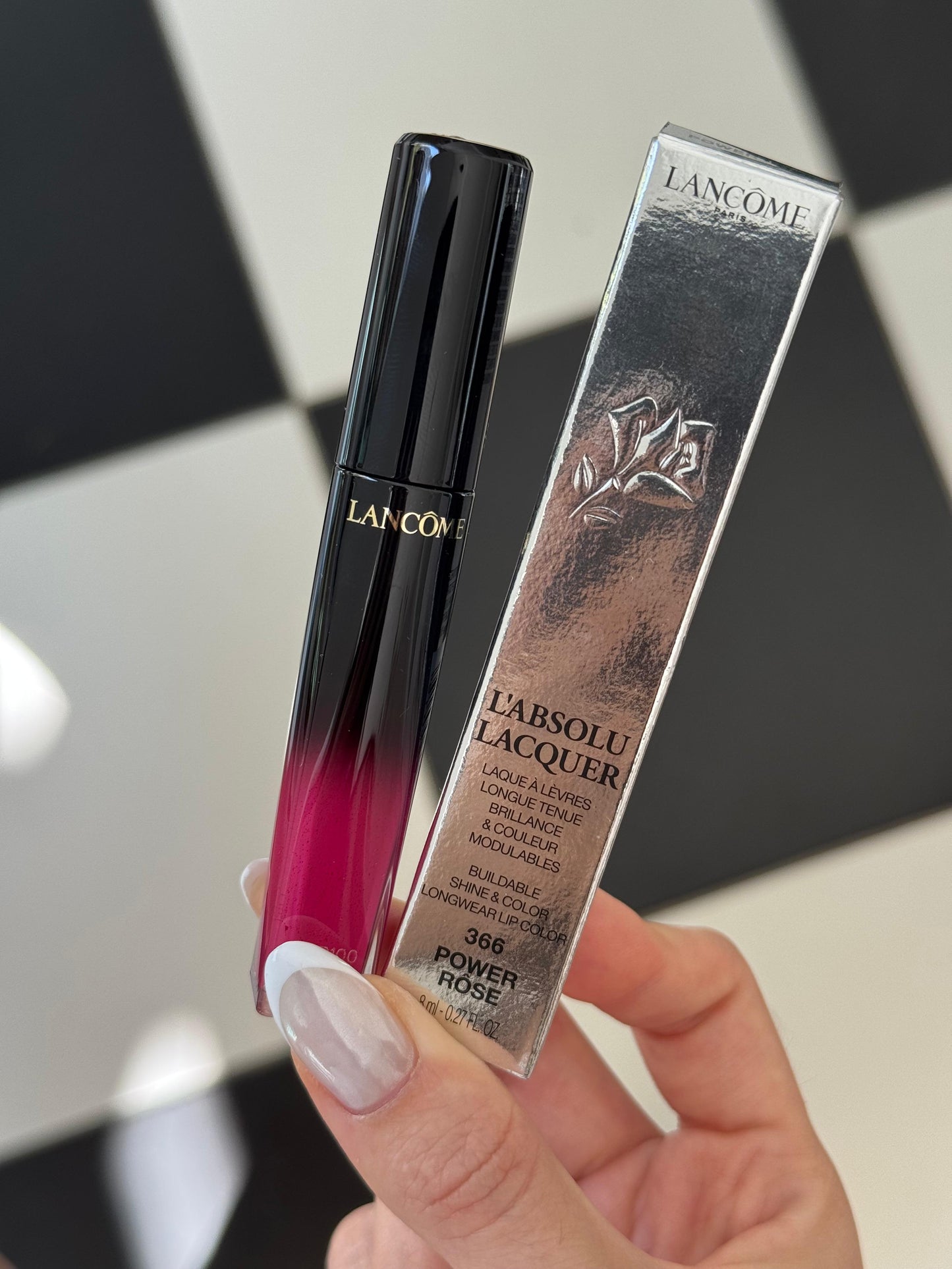 LANCÔME
L'Absolu Lacquer Long-Lasting Liquid Lipstick (366)