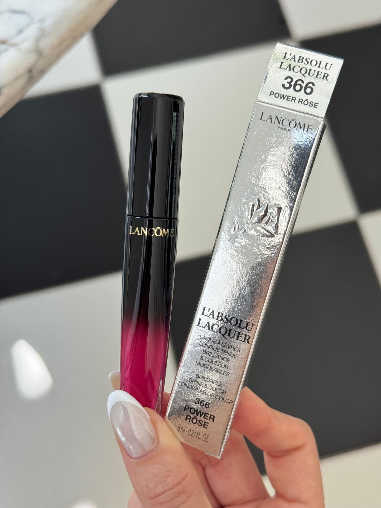 LANCÔME
L'Absolu Lacquer Long-Lasting Liquid Lipstick (366)