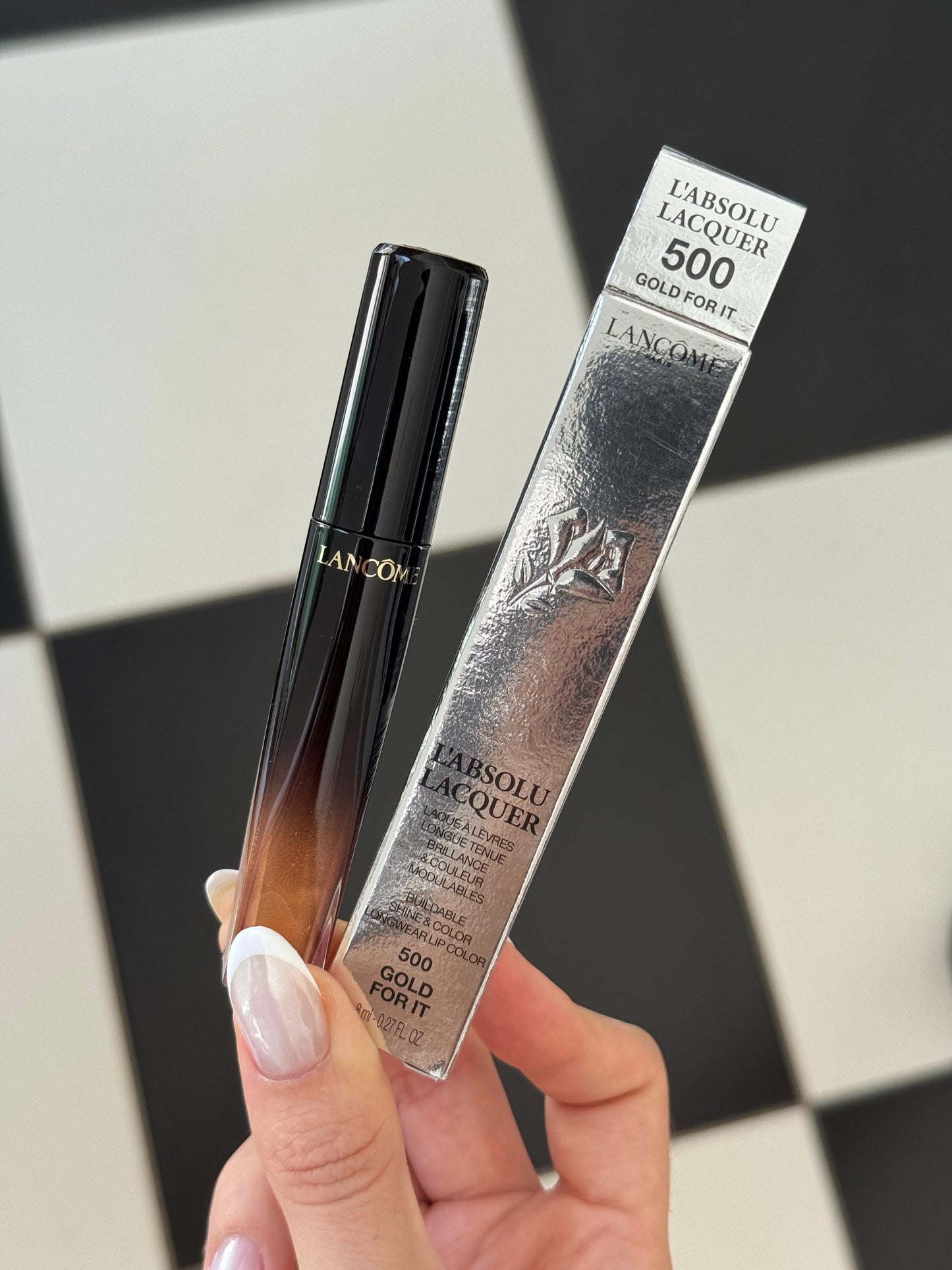 LANCÔME
L'Absolu Lacquer Long-Lasting Liquid Lipstick (500)