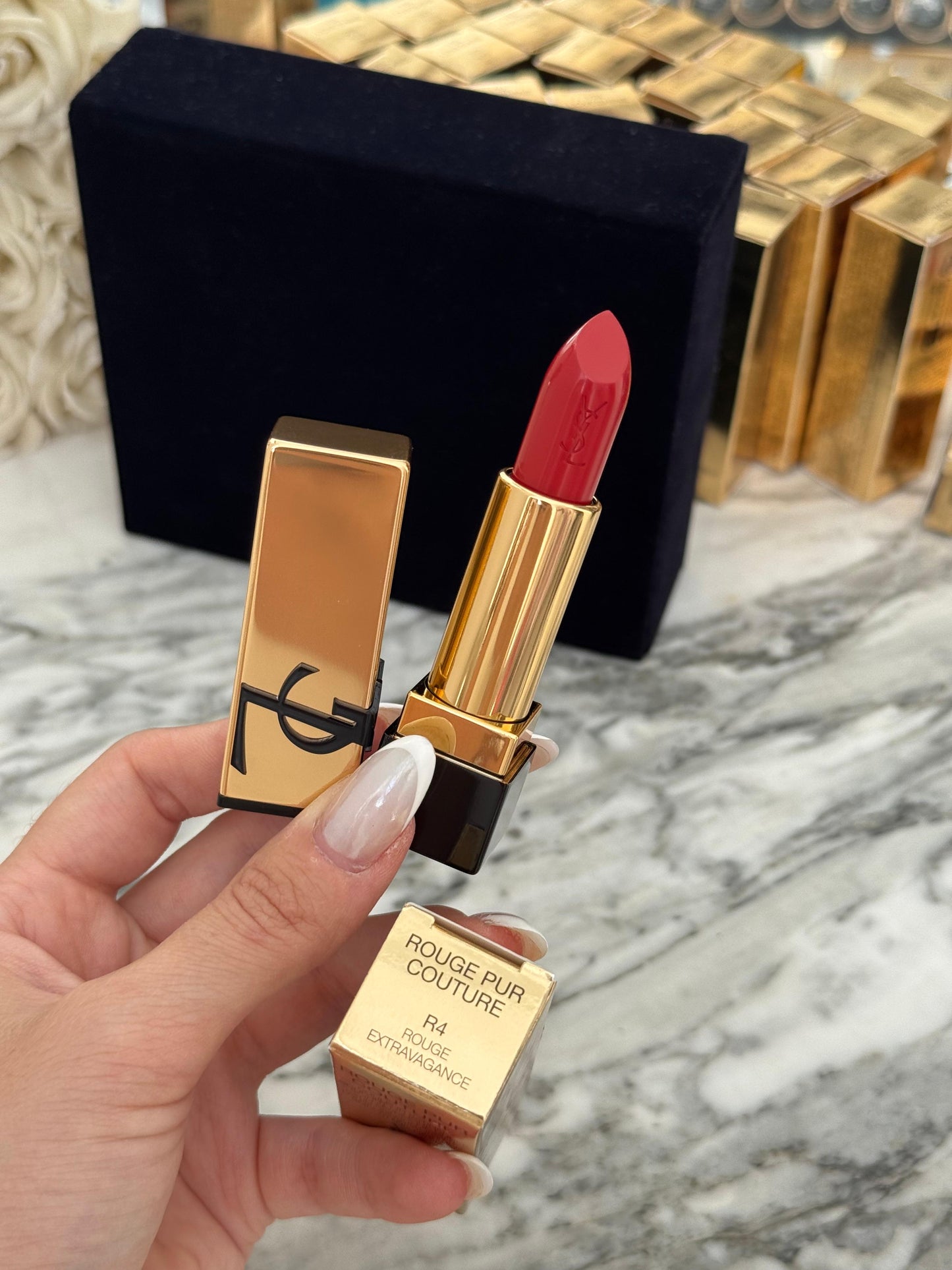 YSL Rouge Pur Couture Satin Colour Lipstick (R4)
Long-Lasting Comfort Smoothing Lip Care