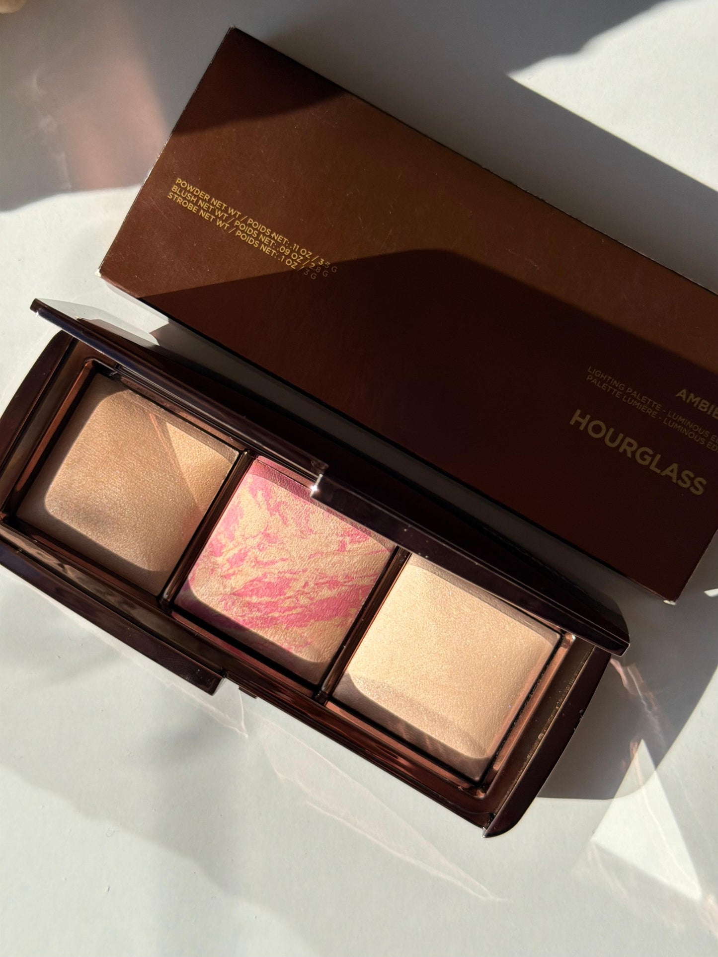 HOURGLASS Ambient Lighting Palette (Powder, Blush, Strobe) - Luminous Edit