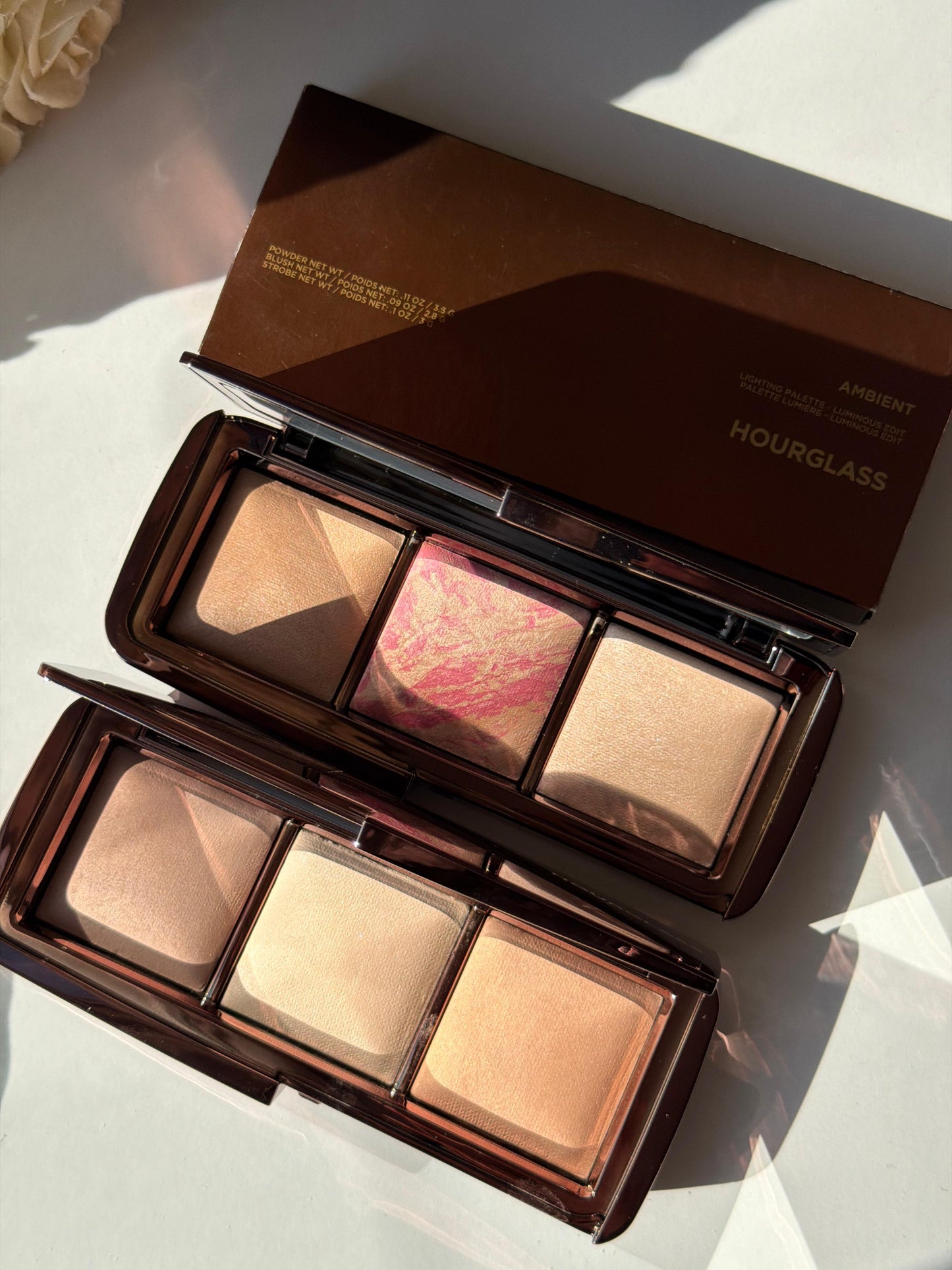 HOURGLASS Ambient Lighting Palette (Powder, Blush, Strobe) - Luminous Edit