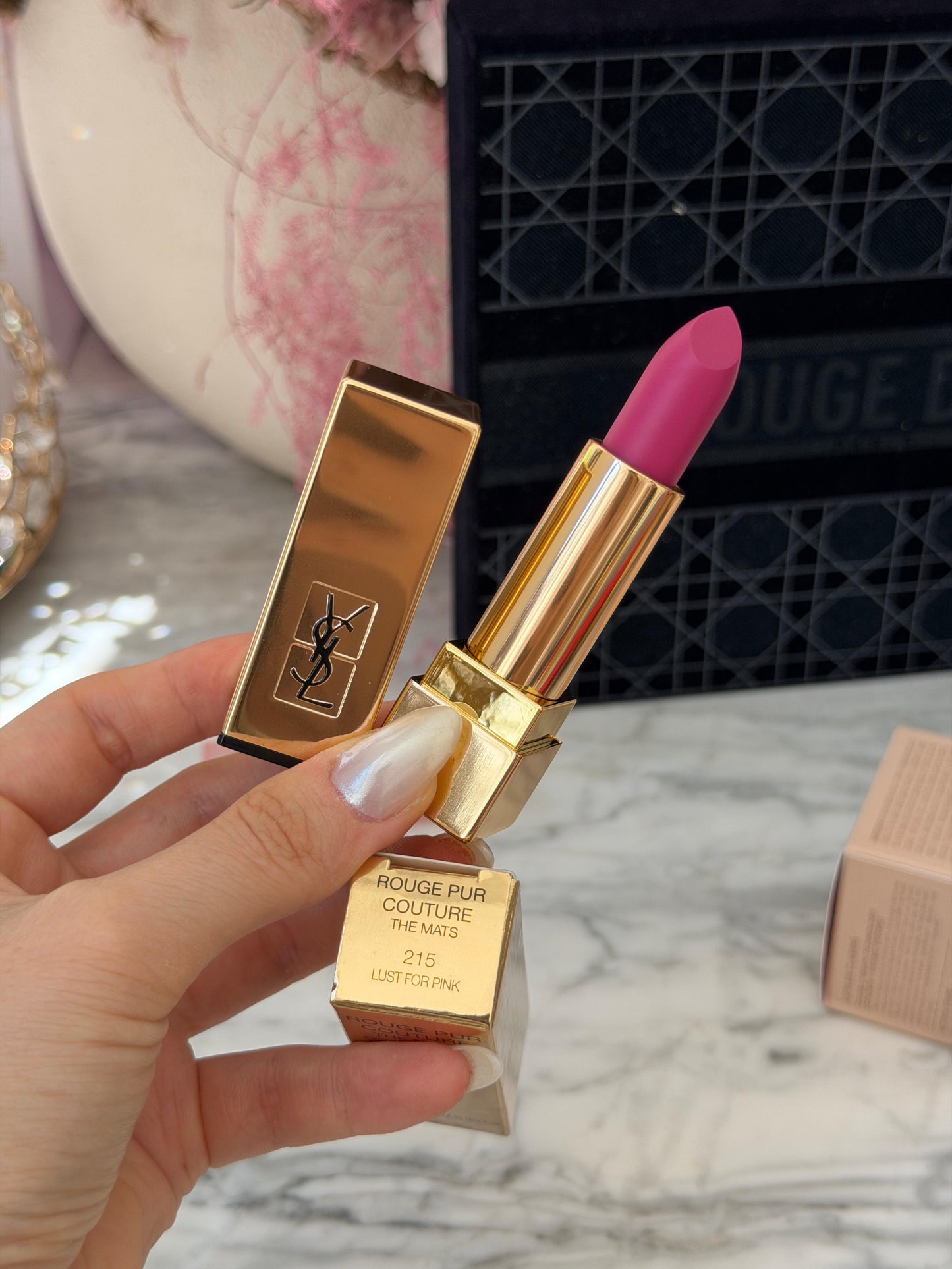 YSL Lipstick (215)
Rouge Pur Couture The Mats