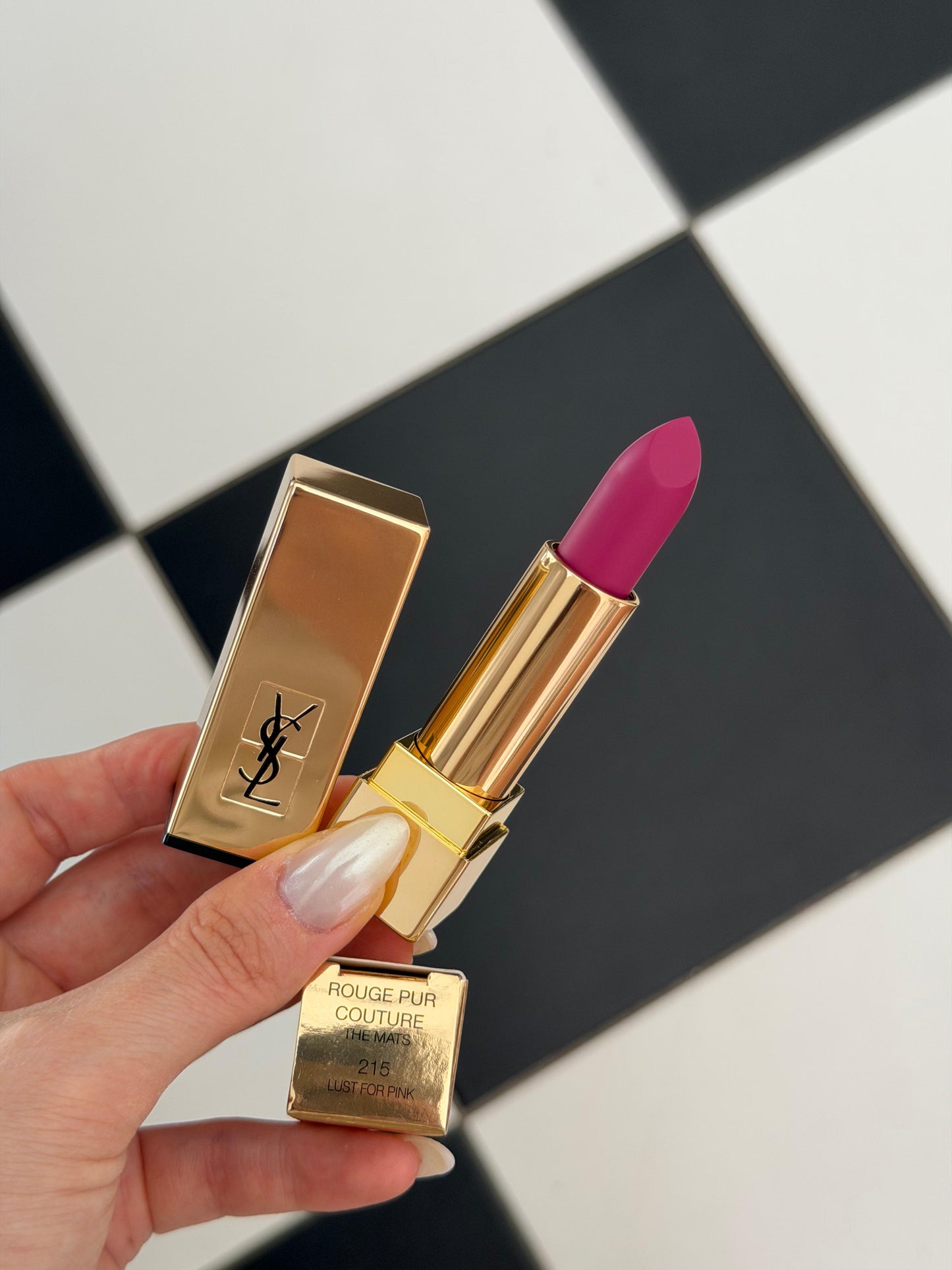 YSL Lipstick (215)
Rouge Pur Couture The Mats
