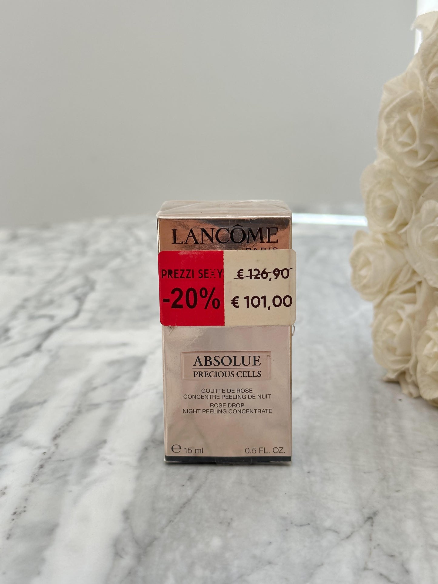 LANCÔME Absolue Rose Drop Night Peeling Concentrate