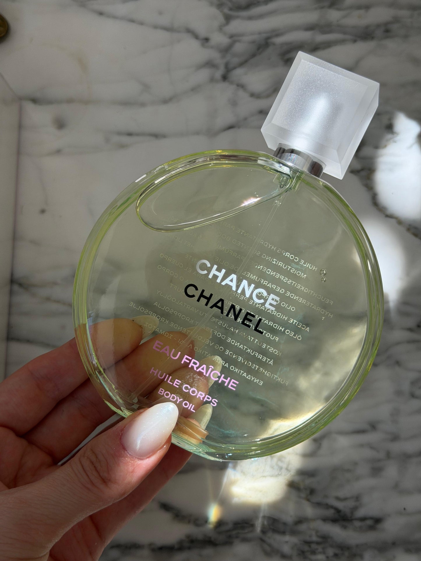 CHANEL Chance Eau Fraiche Body Oil