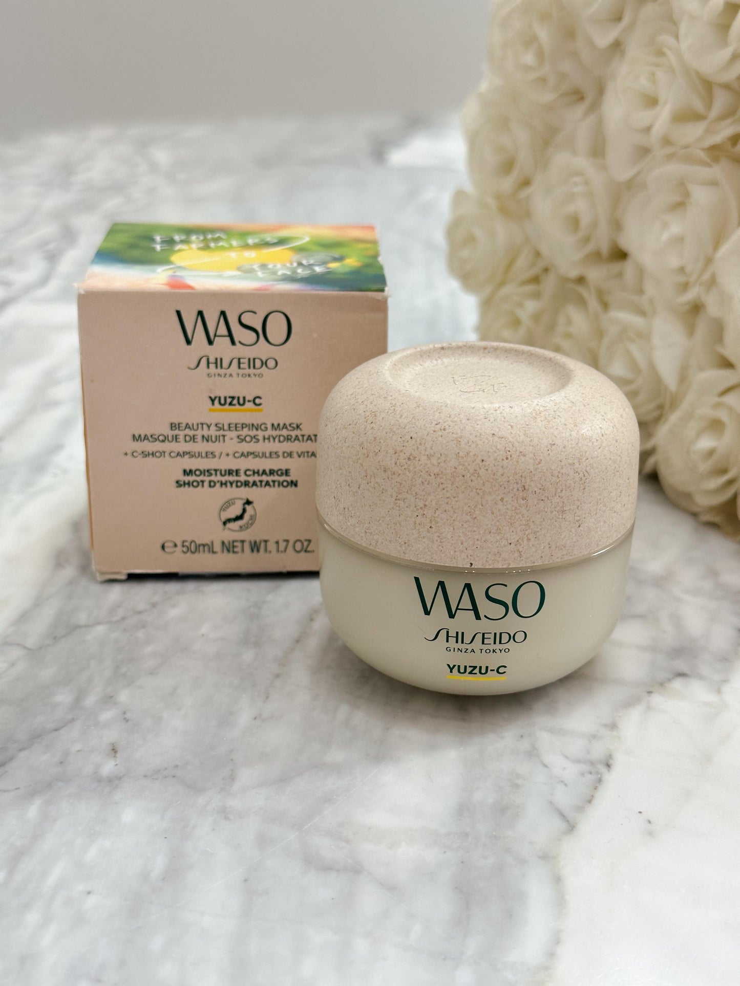 SHISEIDO Waso
Yuzu-C Beauty Sleeping Mask