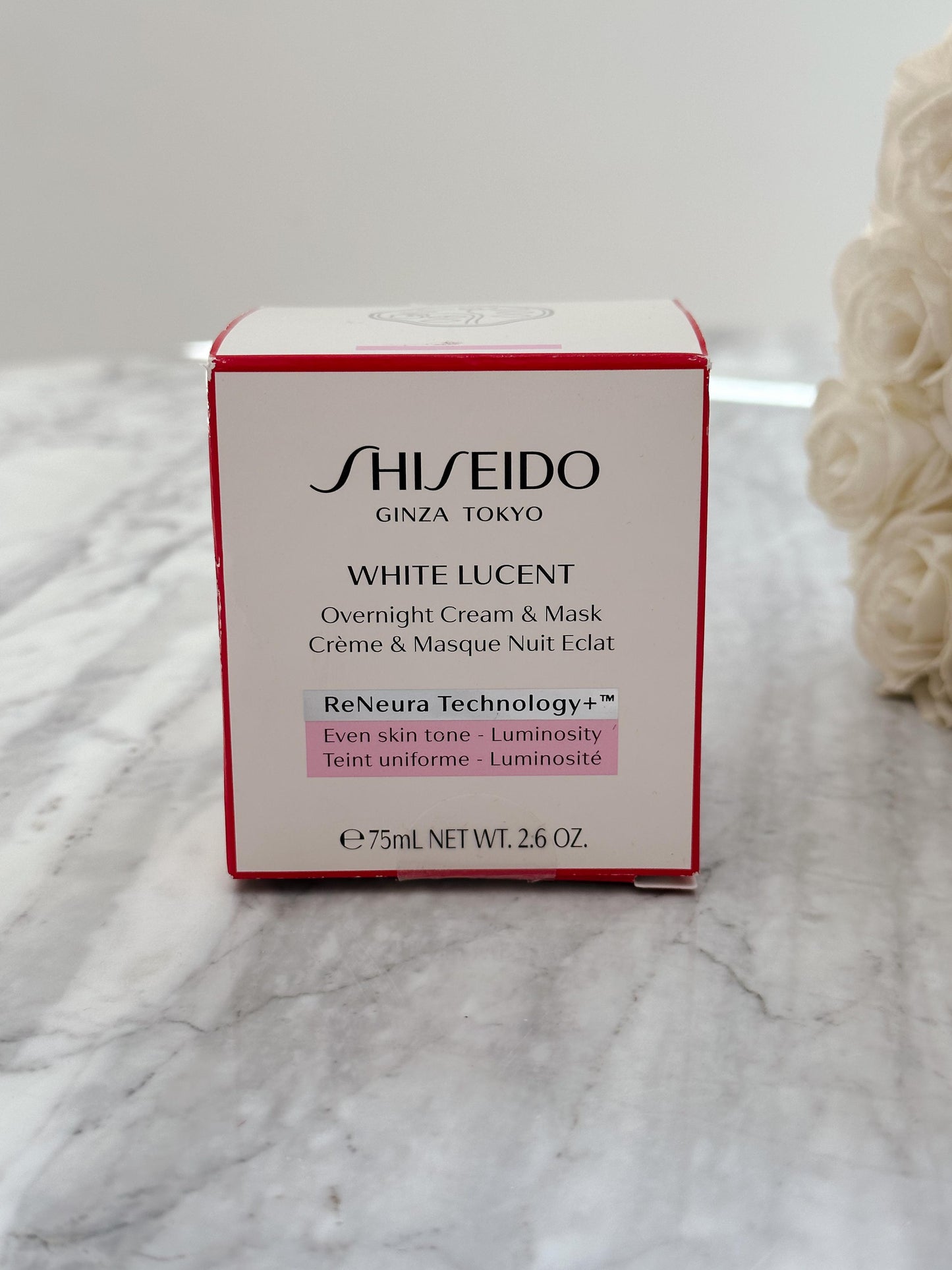 SHISEIDO
White Lucent Overnight Cream and Mask