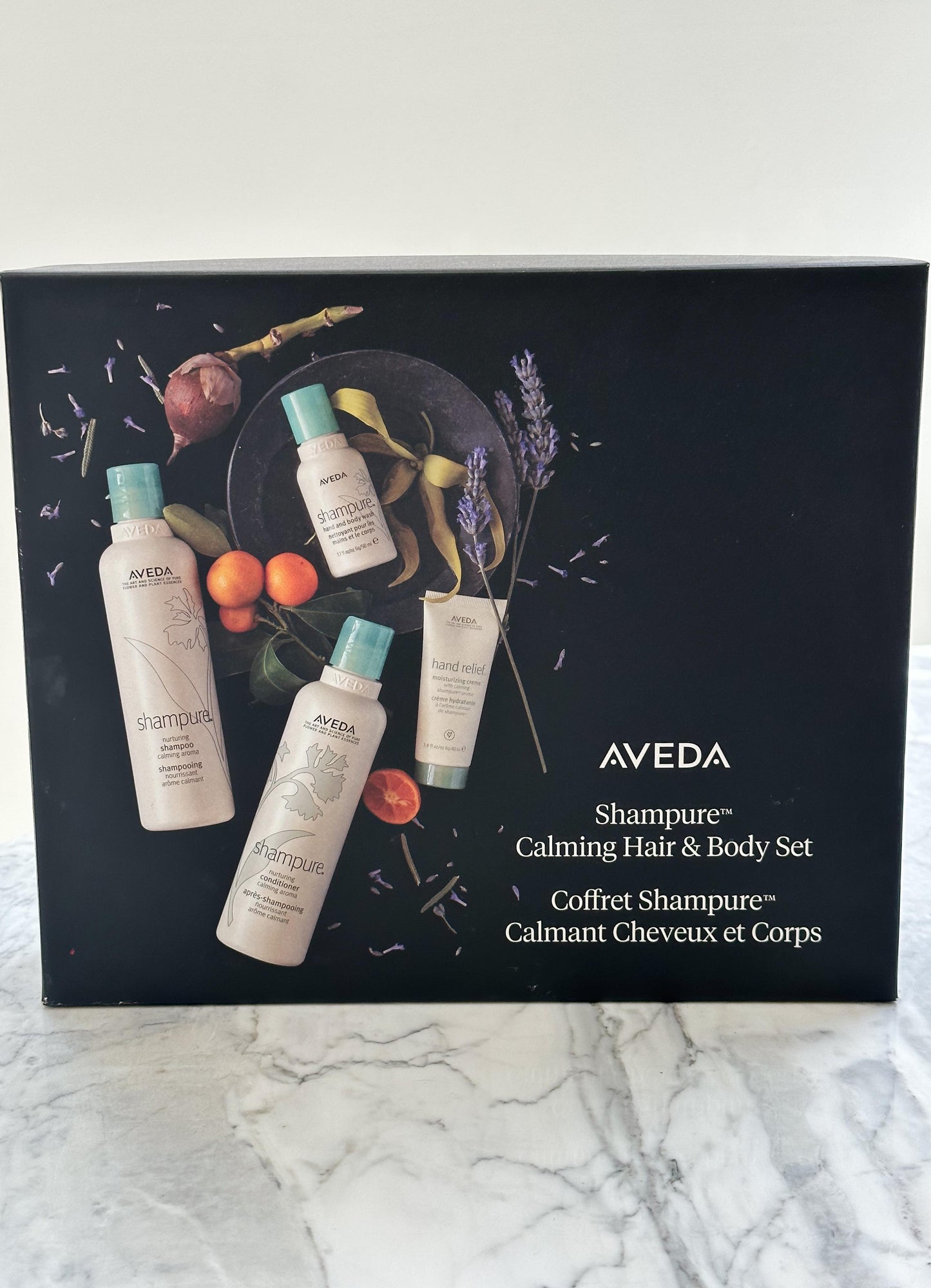 AVEDA Shampure Calming Hair And Body Set