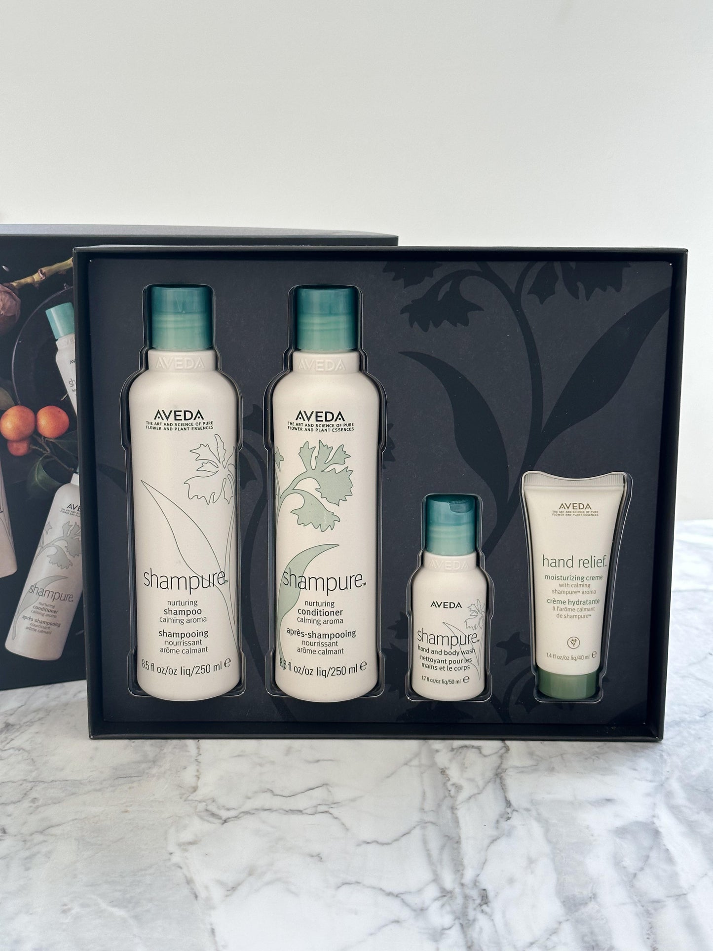 AVEDA Shampure Calming Hair And Body Set