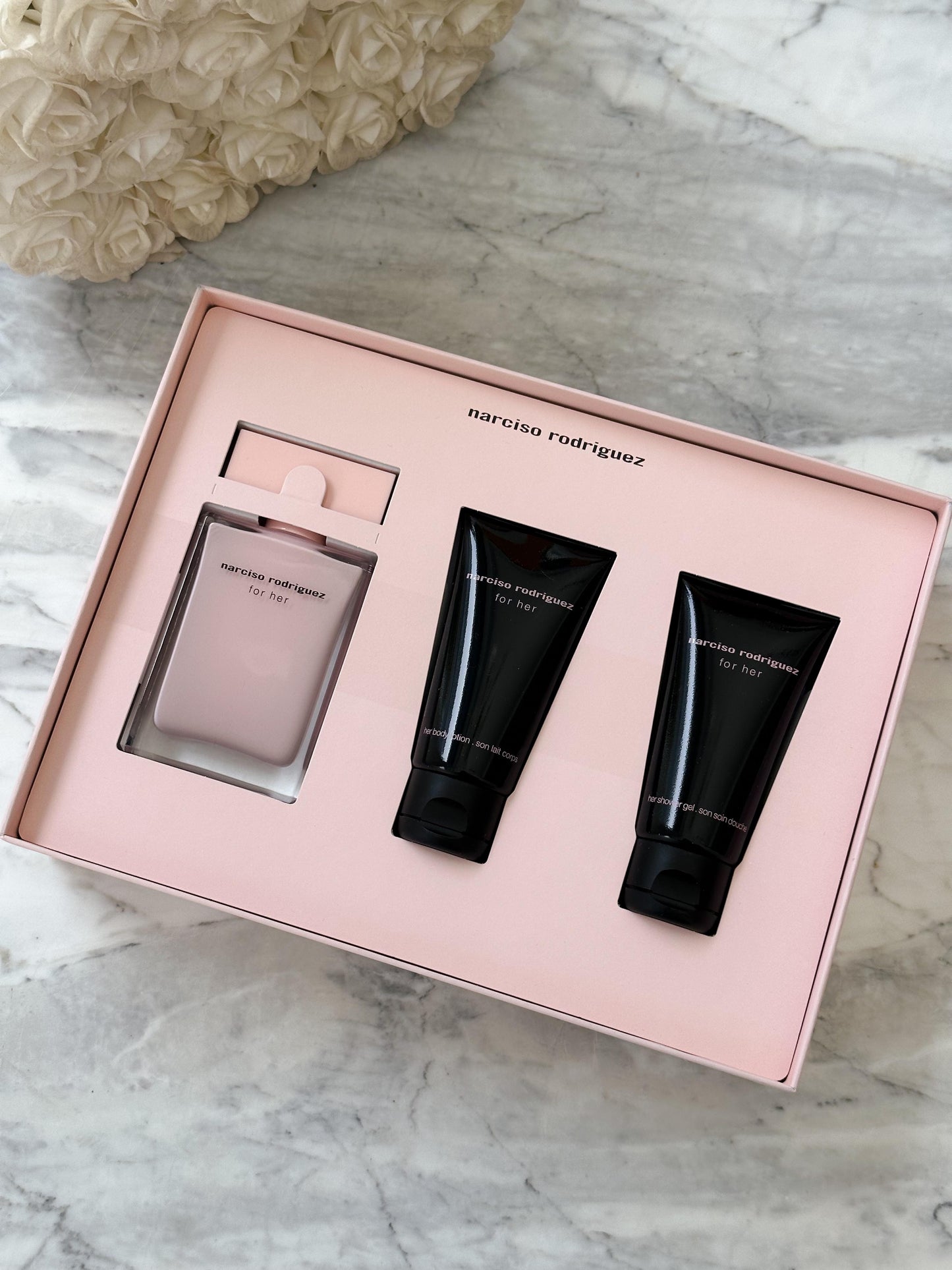 NARCISO RODRIGUEZ For Her Eau De Parfum Gift Set 50ml