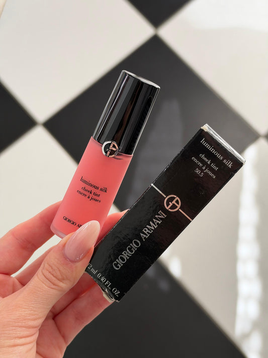 ARMANI Luminous Silk Cheek Tint - 
Skin-Fusing Liquid Blush (50.5)