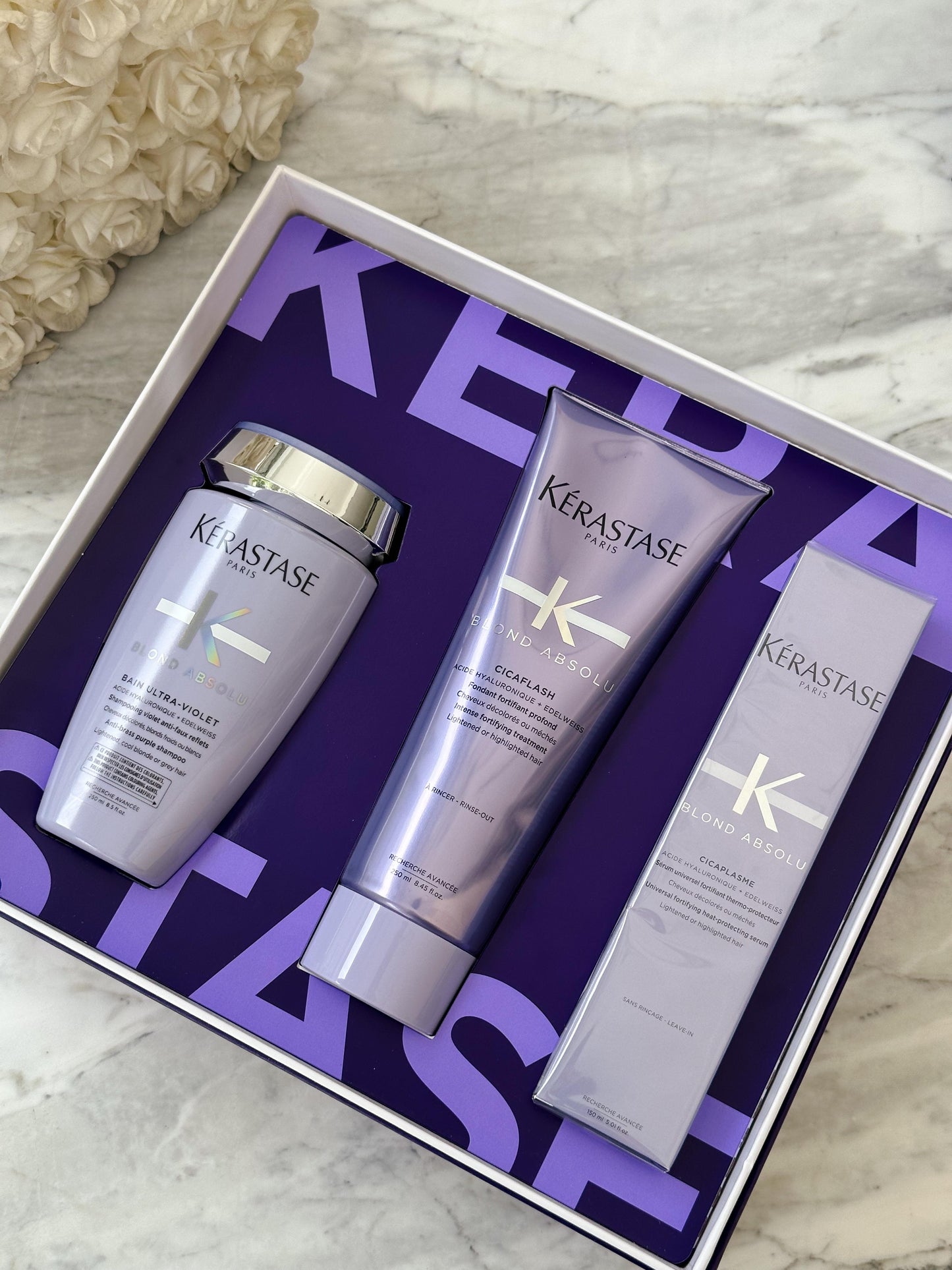 KÉRASTASE Blond Absolu Honey Blond Set
Complete Care & Protection