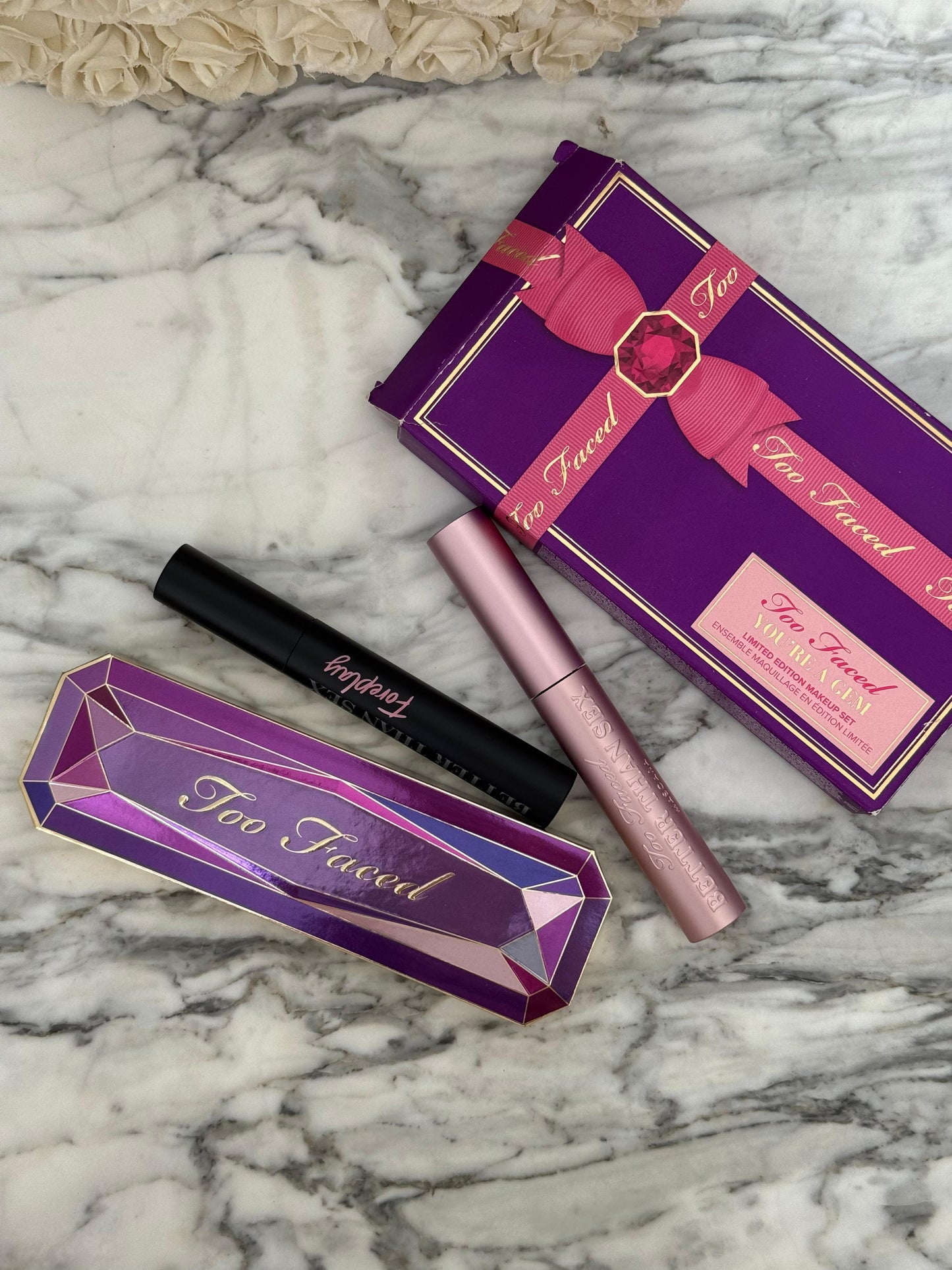 TOO FACED You’re A Gem 3-Piece Eye Makeup Set
Limited Edition Ready-To-Gift Holiday Set