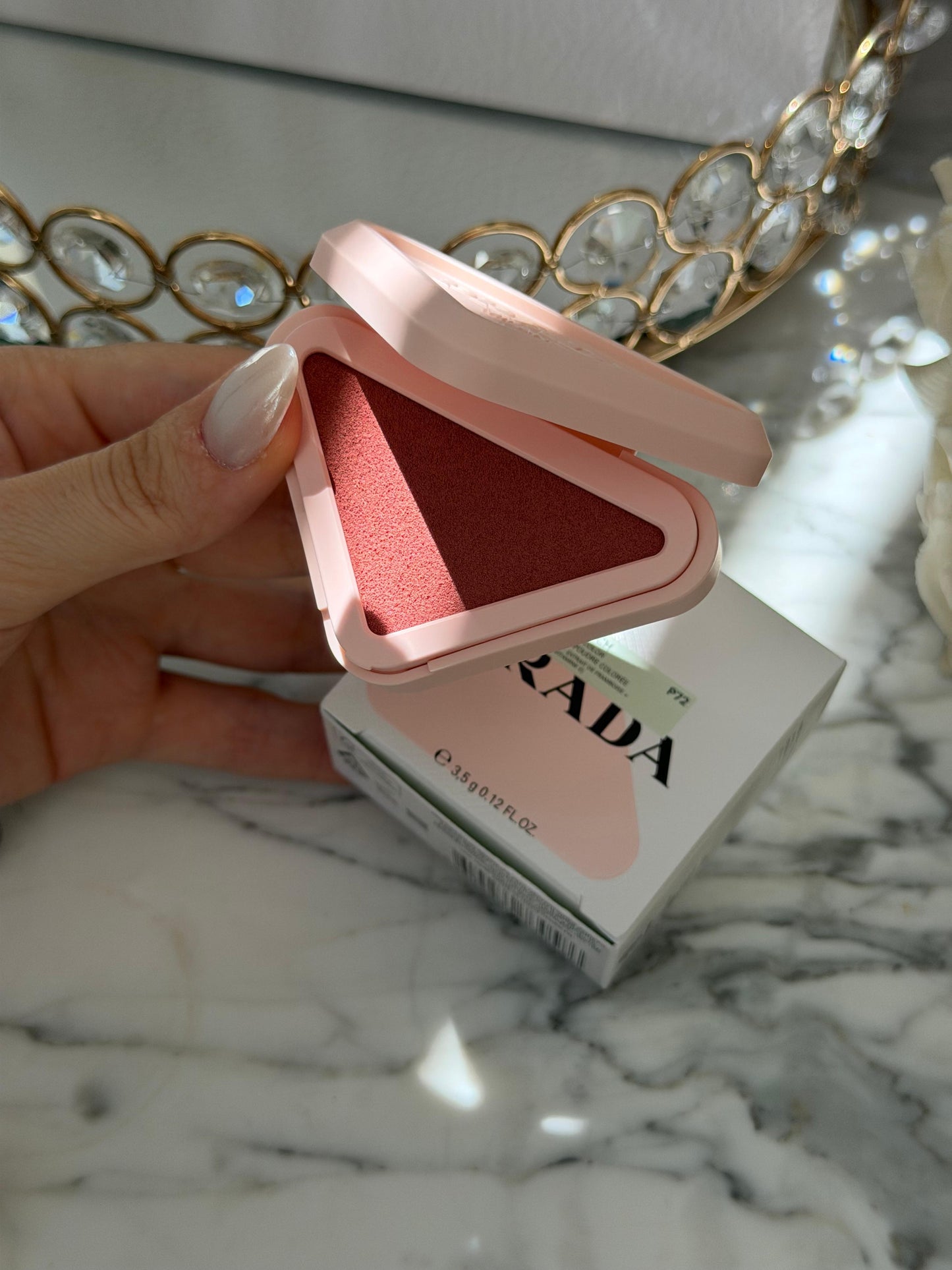 PRADA Touch Cream-To-Powder Color Blush - P72 Dahlia