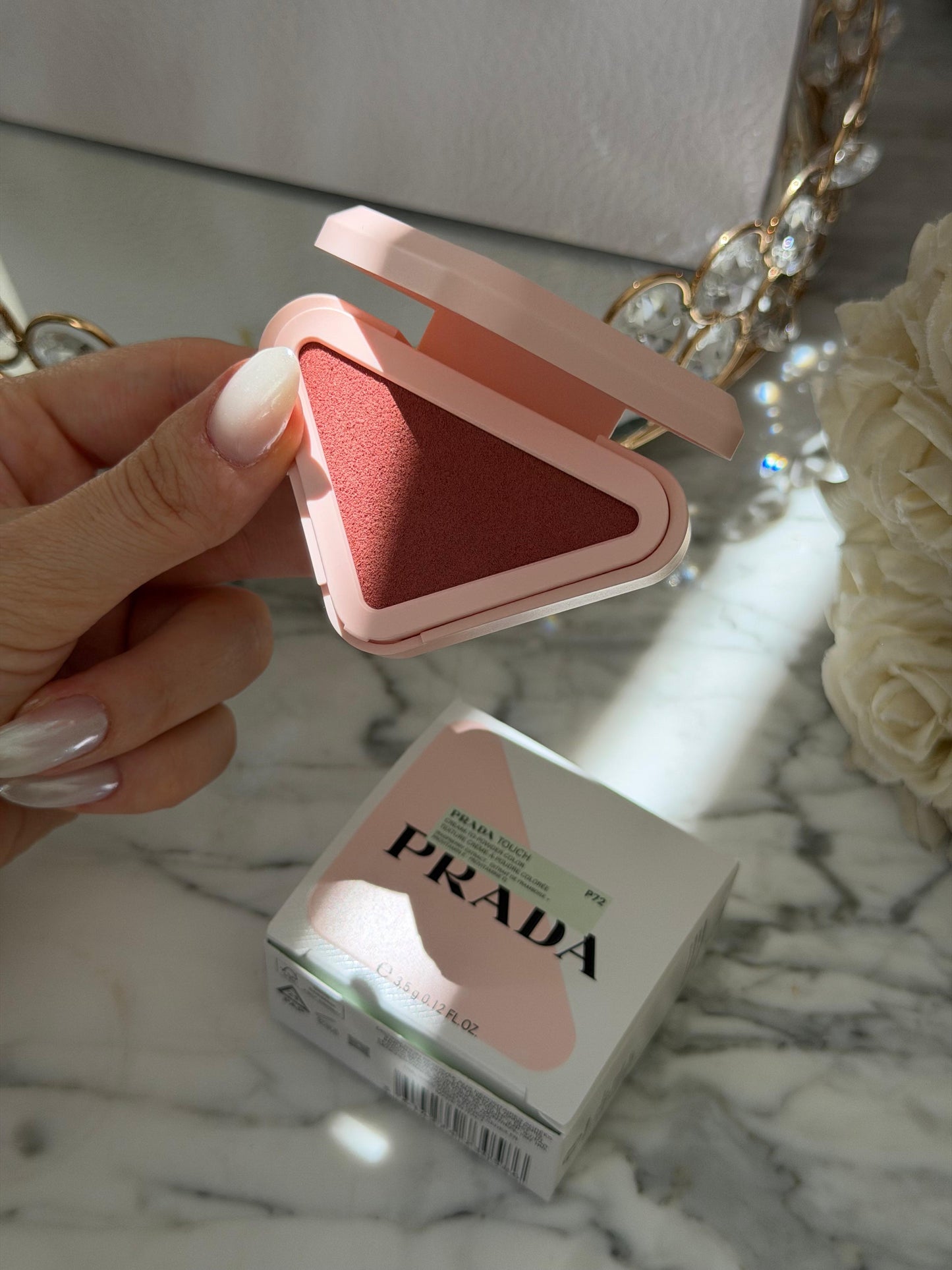 PRADA Touch Cream-To-Powder Color Blush - P72 Dahlia
