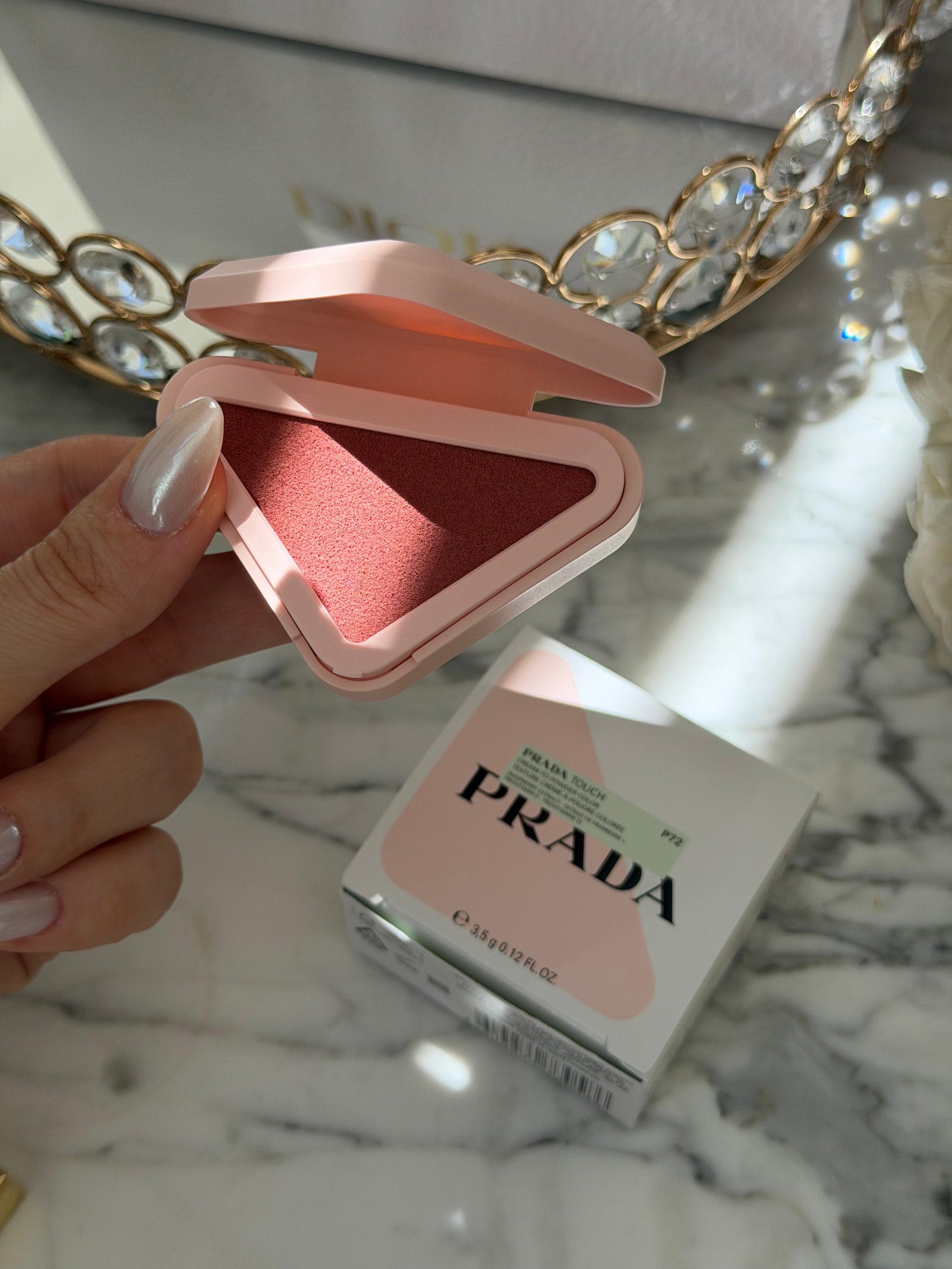 PRADA Touch Cream-To-Powder Color Blush - P72 Dahlia