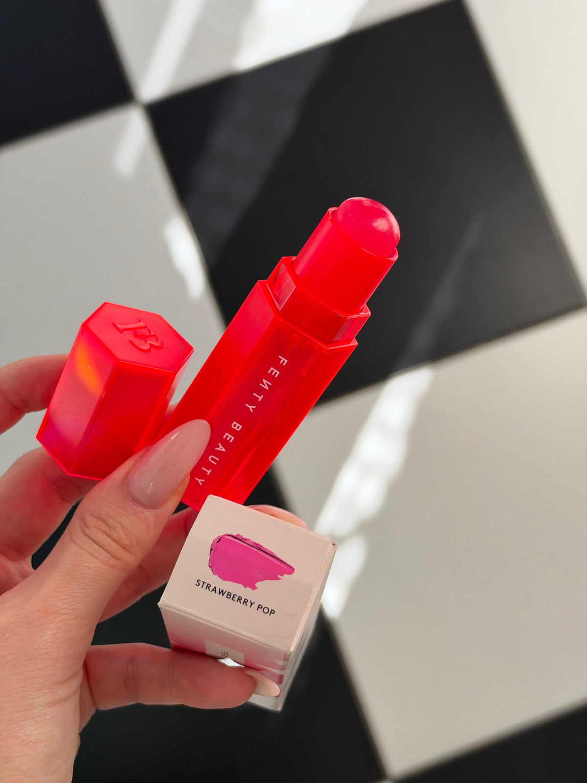 FENTY Match Stix Color-Adaptive Cheek + Lip Stick Gloss - Strawberry Pop