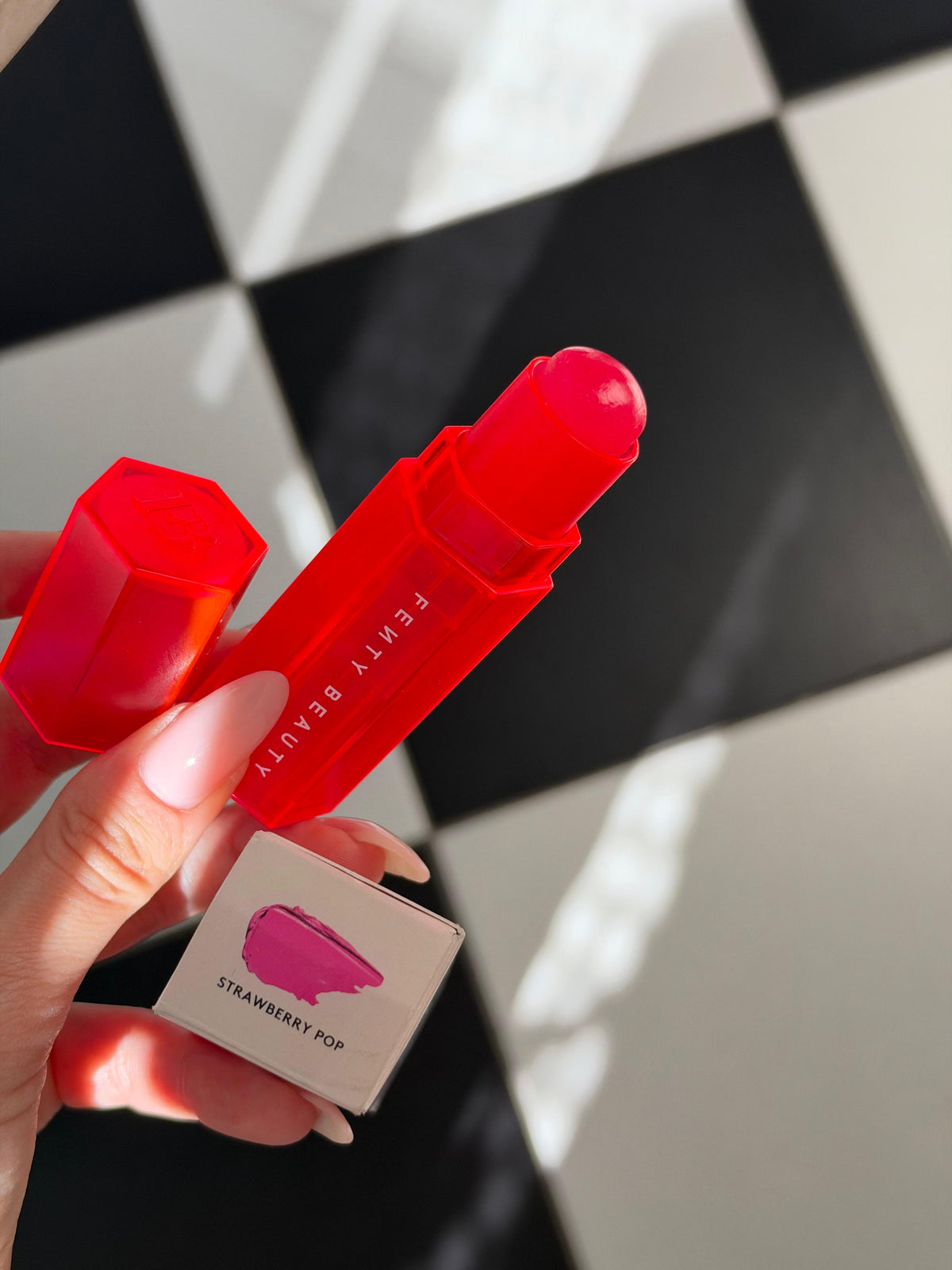 FENTY Match Stix Color-Adaptive Cheek + Lip Stick Gloss - Strawberry Pop