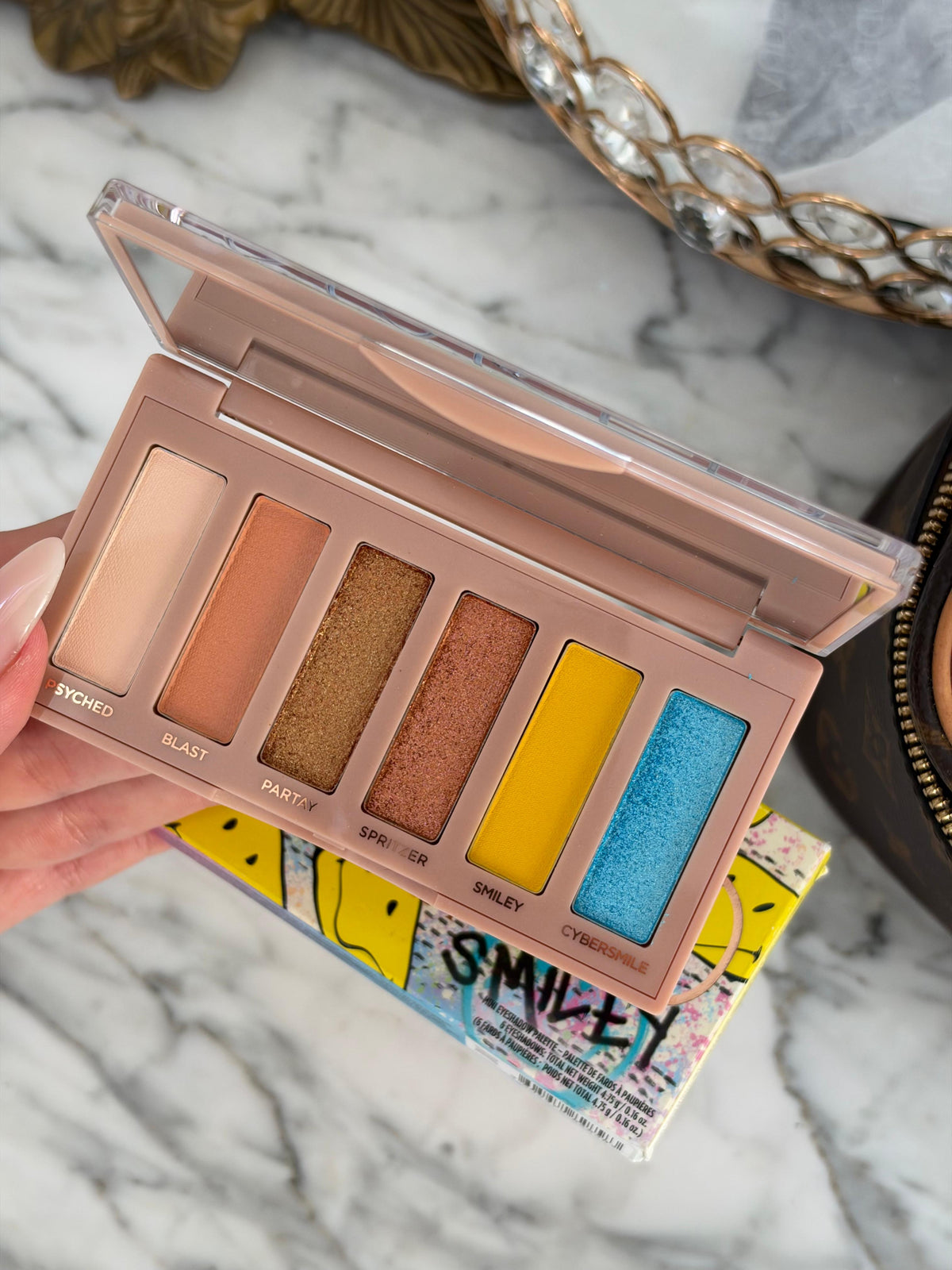 URBAN DECAY Naked Mucho Happy Mini Eyeshadow Palette - Smiley