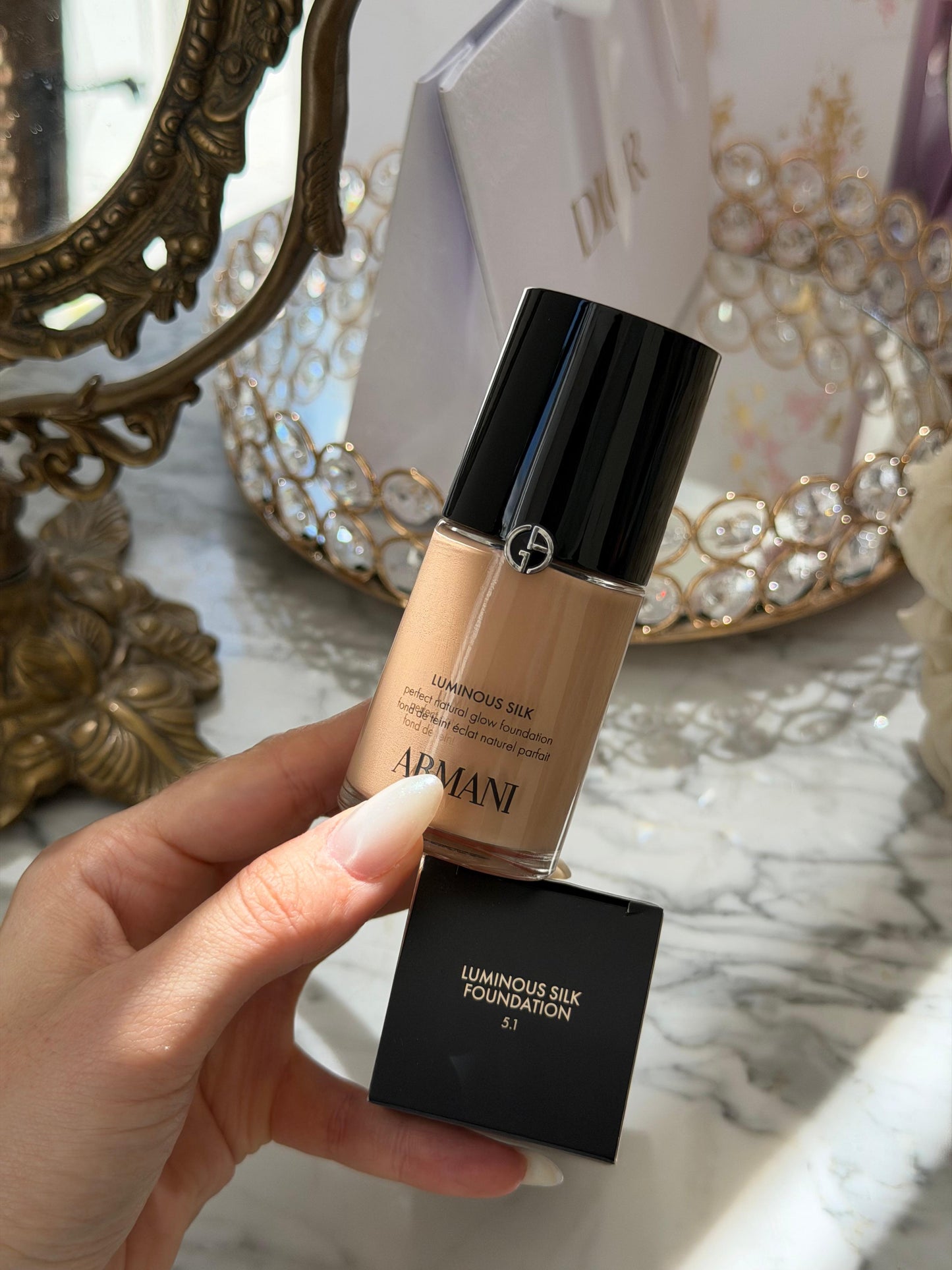 ARMANI Luminous Silk Natural Glow Blurring Foundation
Medium Buildable Coverage, 24HR Wear