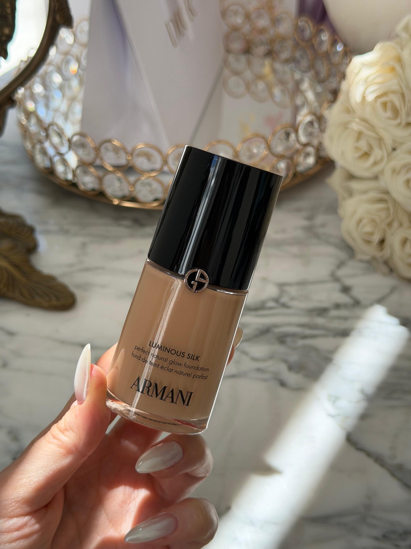 ARMANI Luminous Silk Natural Glow Blurring Foundation
Medium Buildable Coverage, 24HR Wear