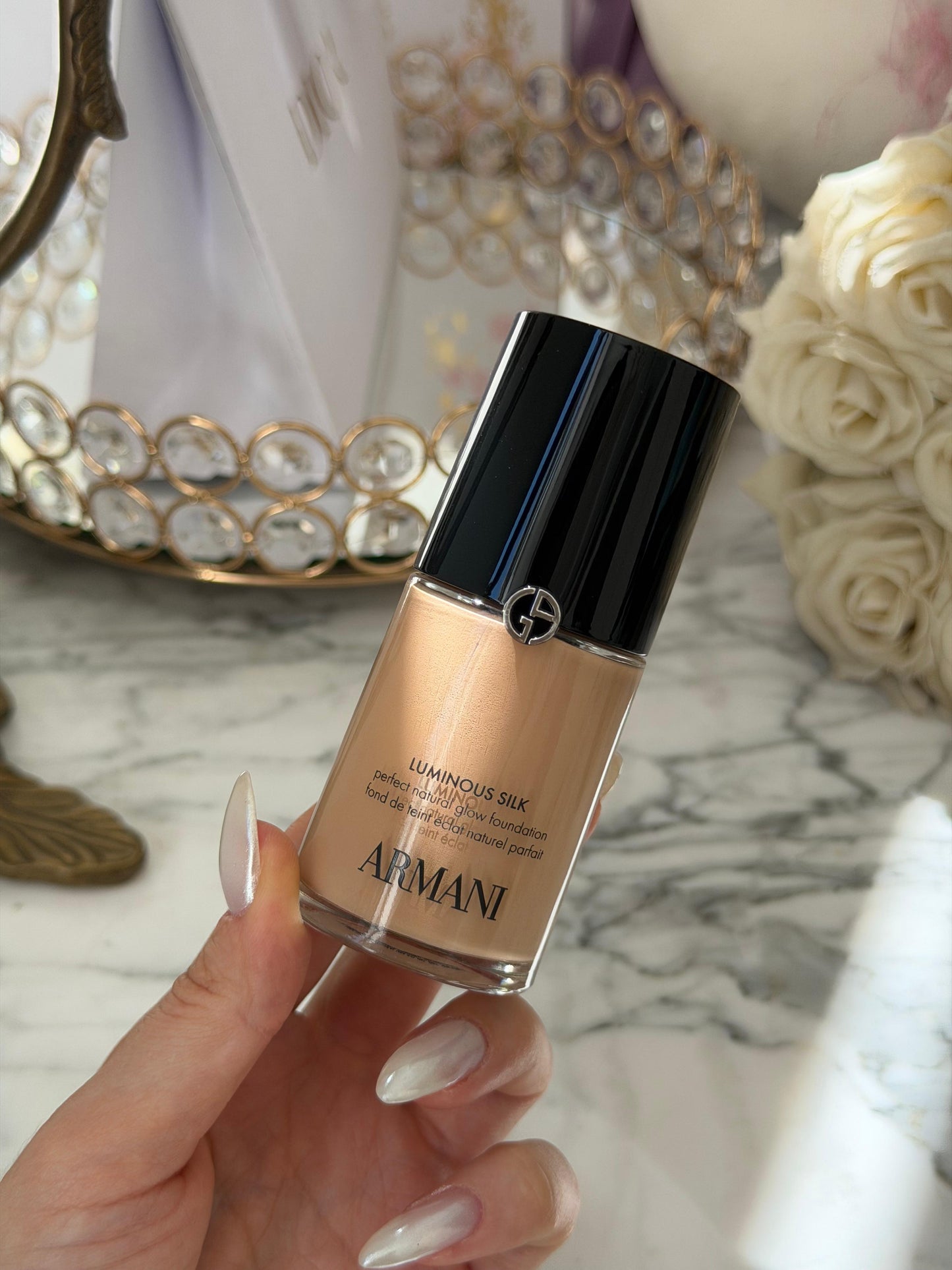 ARMANI Luminous Silk Natural Glow Blurring Foundation
Medium Buildable Coverage, 24HR Wear