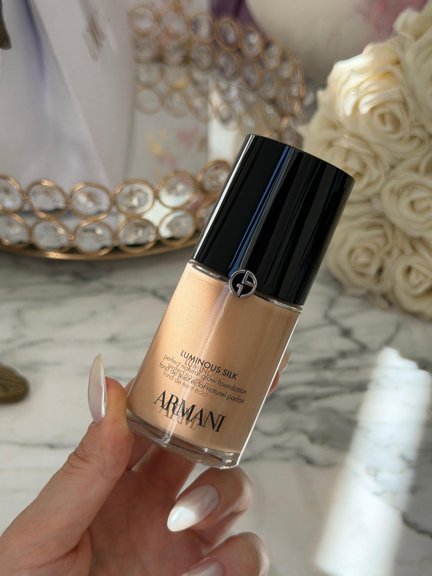 ARMANI Luminous Silk Natural Glow Blurring Foundation
Medium Buildable Coverage, 24HR Wear