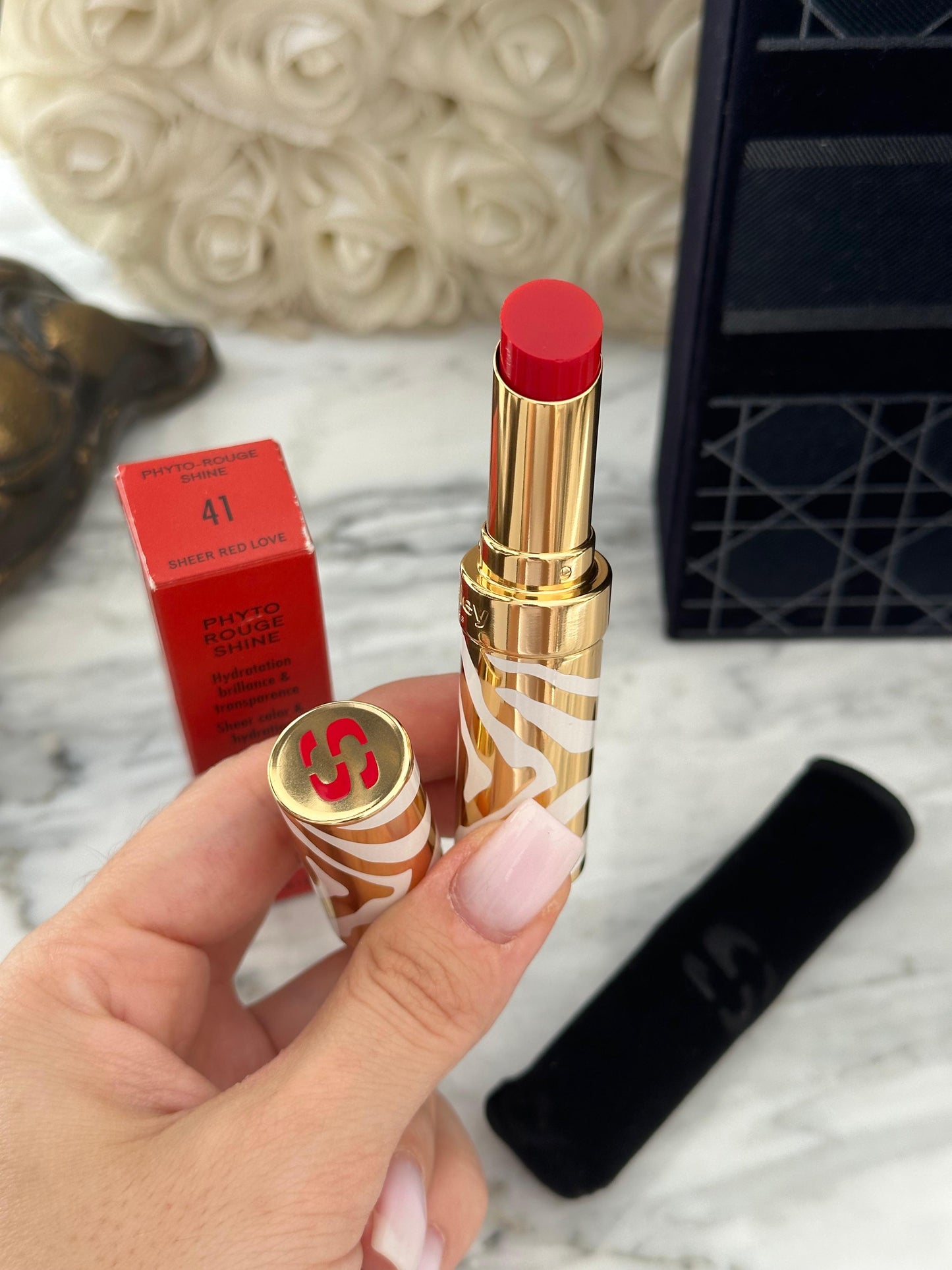 SISLEY Phyto-Rouge Shine (41) - The Color Of A Lipstick, The Shine Of A Gloss, The Comfort Of A Balm