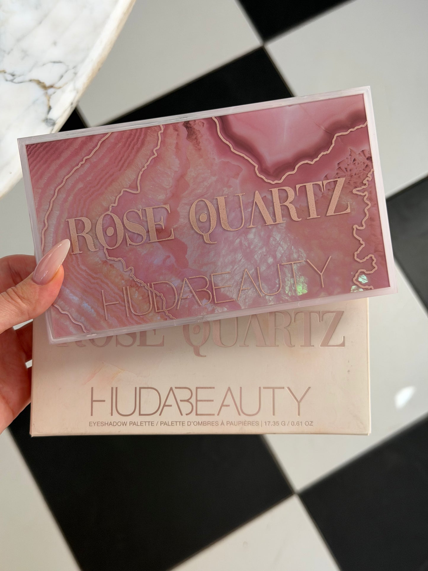 HUDA BEAUTY Rose Quartz Eye Shadow Palette