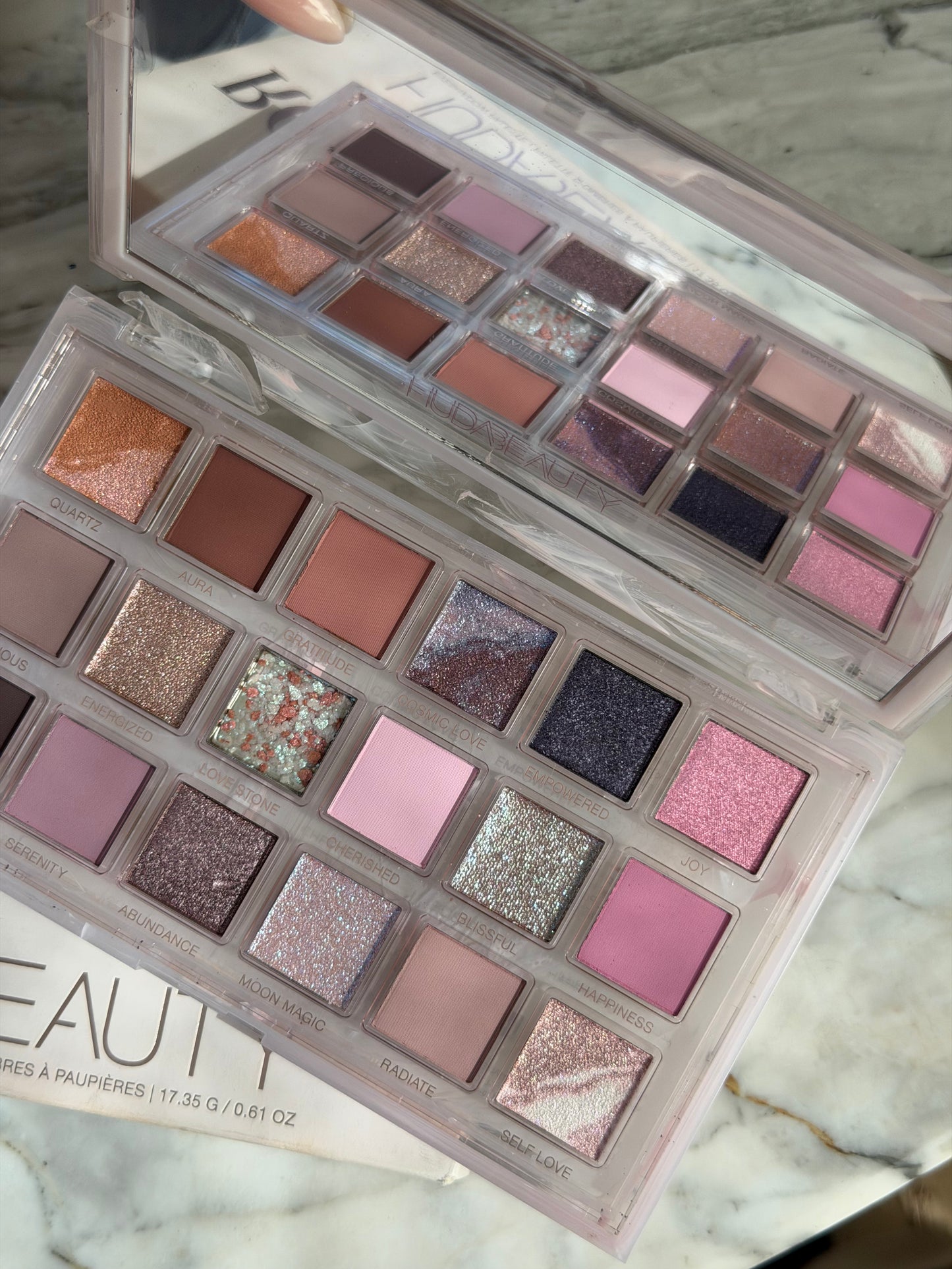HUDA BEAUTY Rose Quartz Eye Shadow Palette