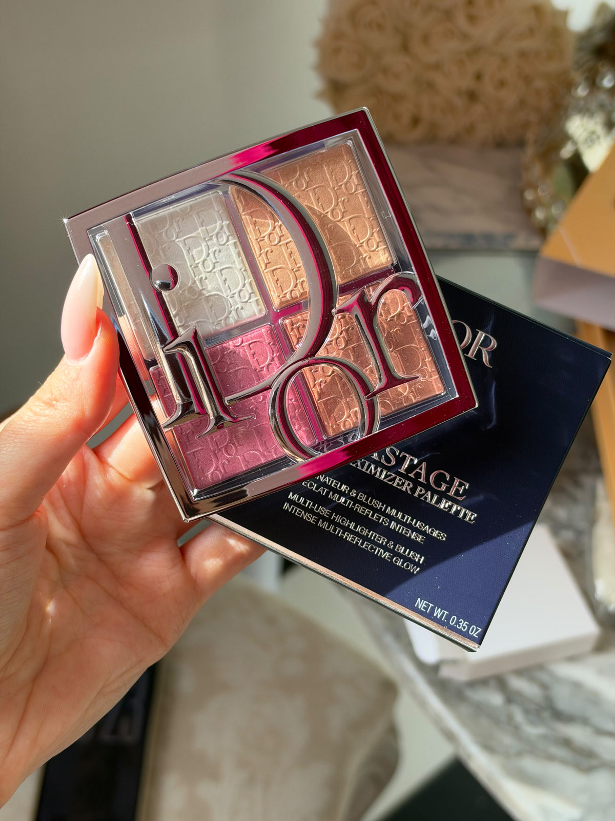 DIOR Backstage Glow Face Palette
Multi-Use Illuminating Makeup Palette - Highlight and Blush (001)