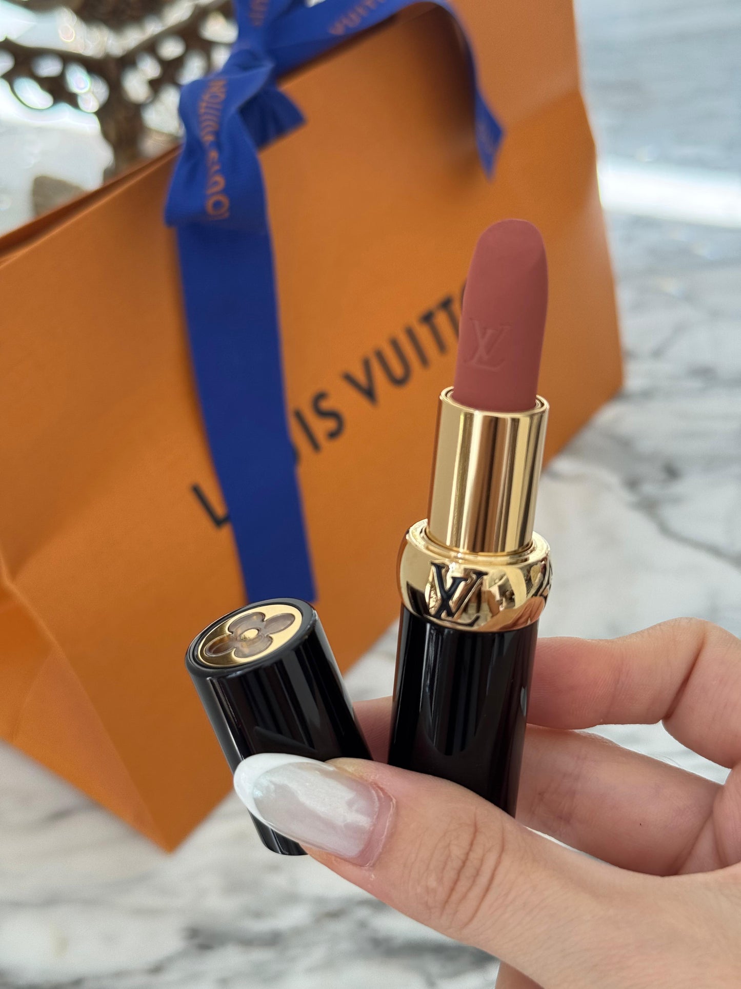 LOUIS VUITTON LV Rouge Matte - Nude Nécessaire
