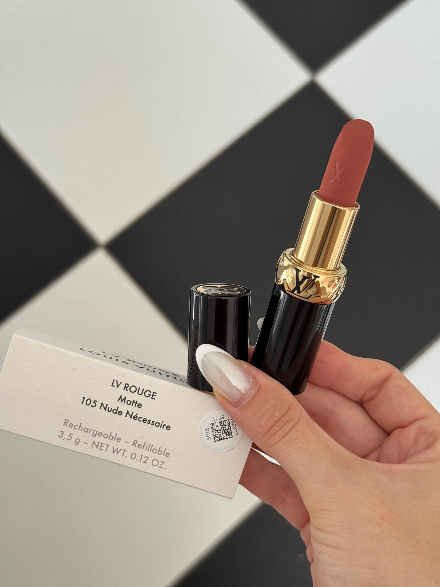 LOUIS VUITTON LV Rouge Matte - Nude Nécessaire