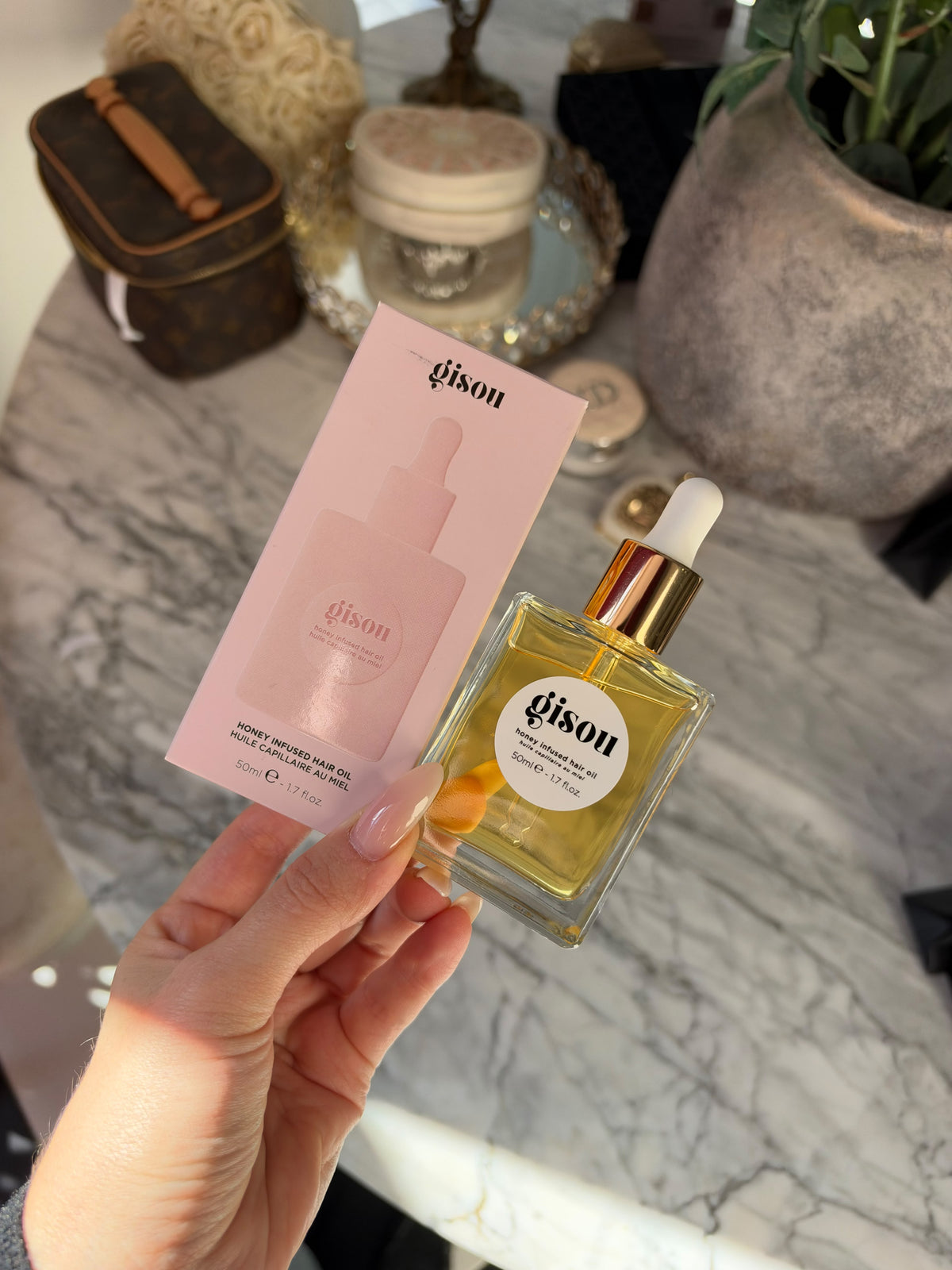 GISOU Honey Infused Mini Hair Oil 50ml
