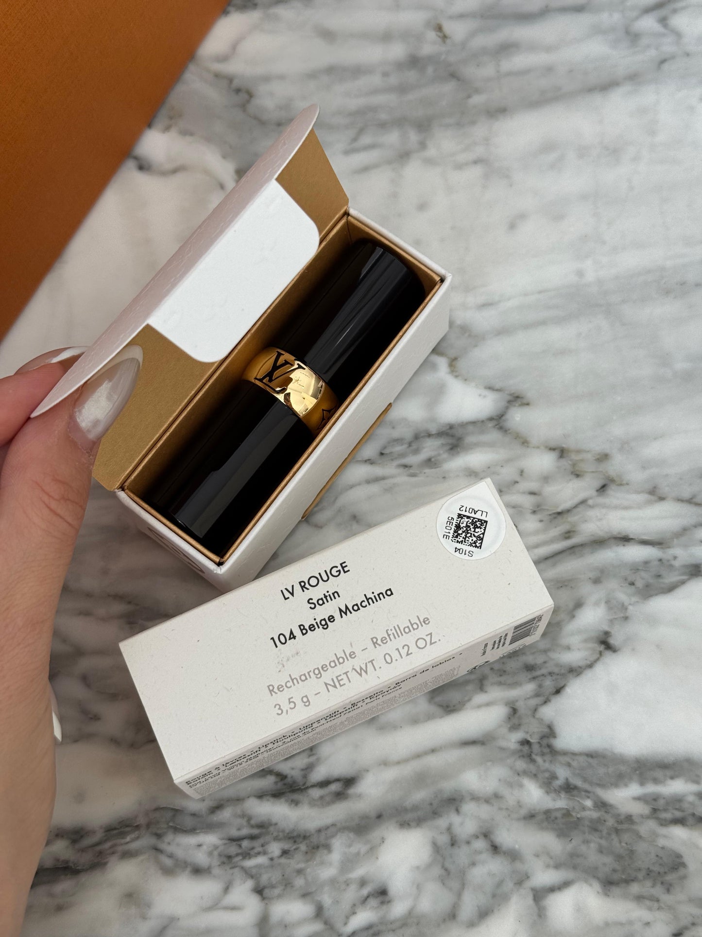 LOUIS VUITTON LV Rouge Satin - Beige Machina