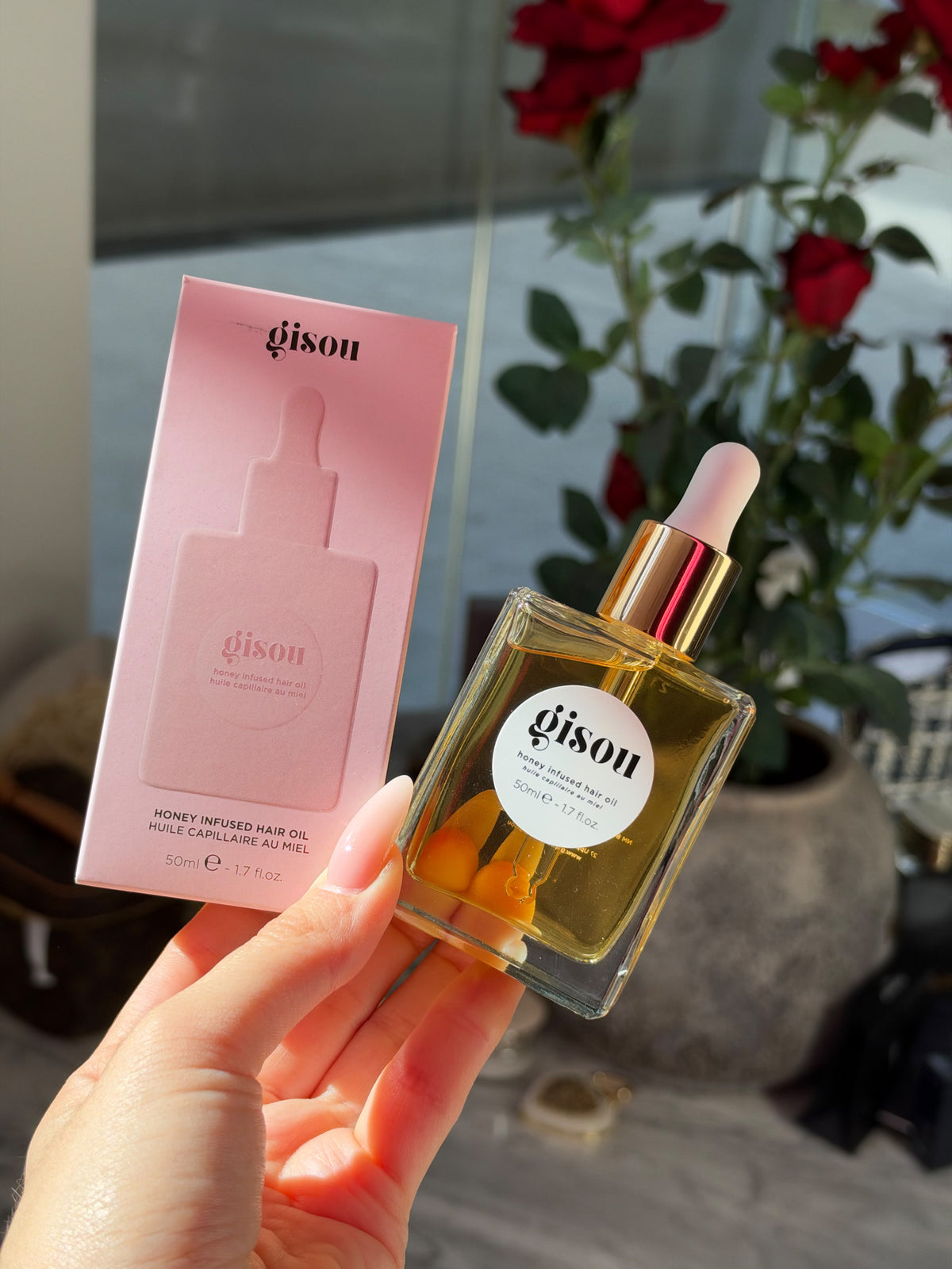 GISOU Honey Infused Mini Hair Oil 50ml