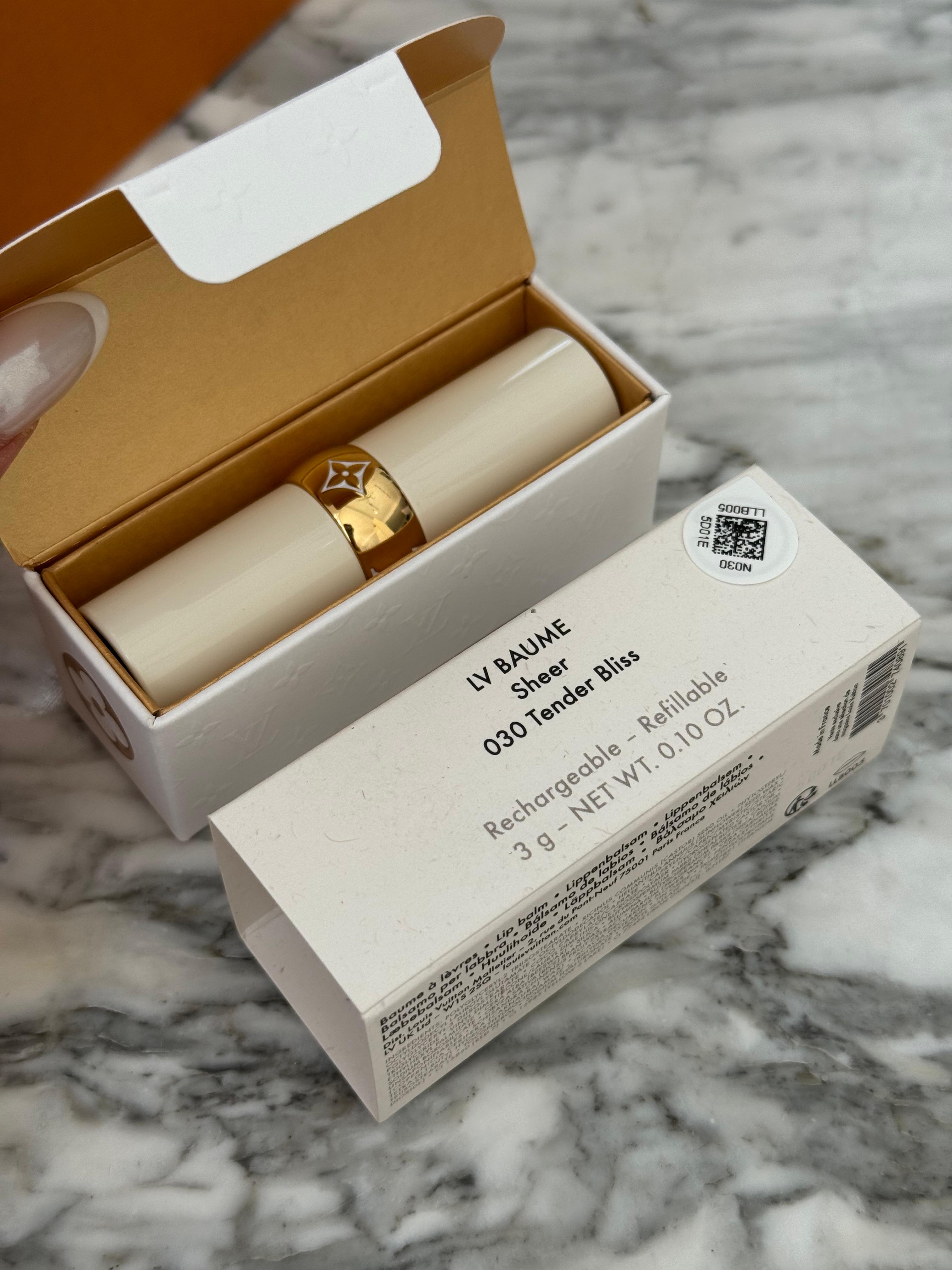 LV バーム　030 tender bliss LOUIS VUITTON LV Baume Sheer - Tender Bliss – Paris Parfumerie