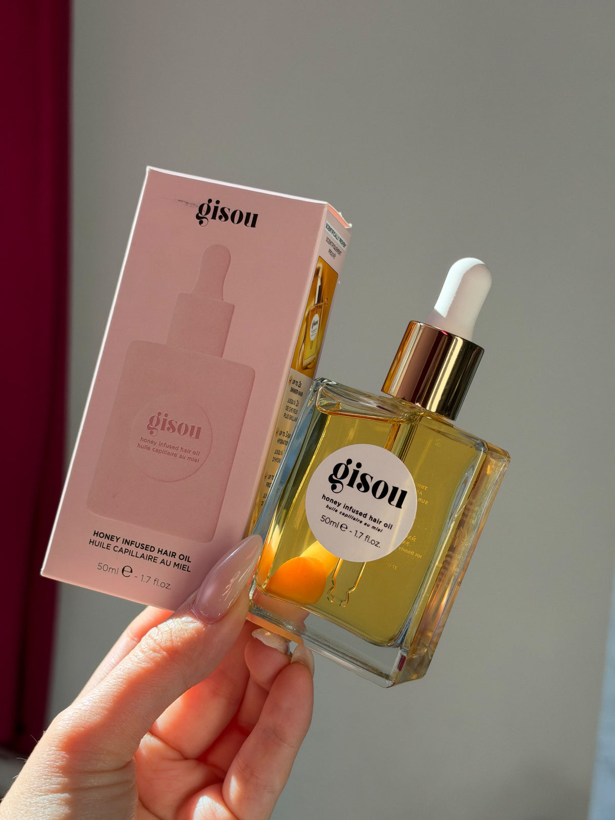 GISOU Honey Infused Mini Hair Oil 50ml