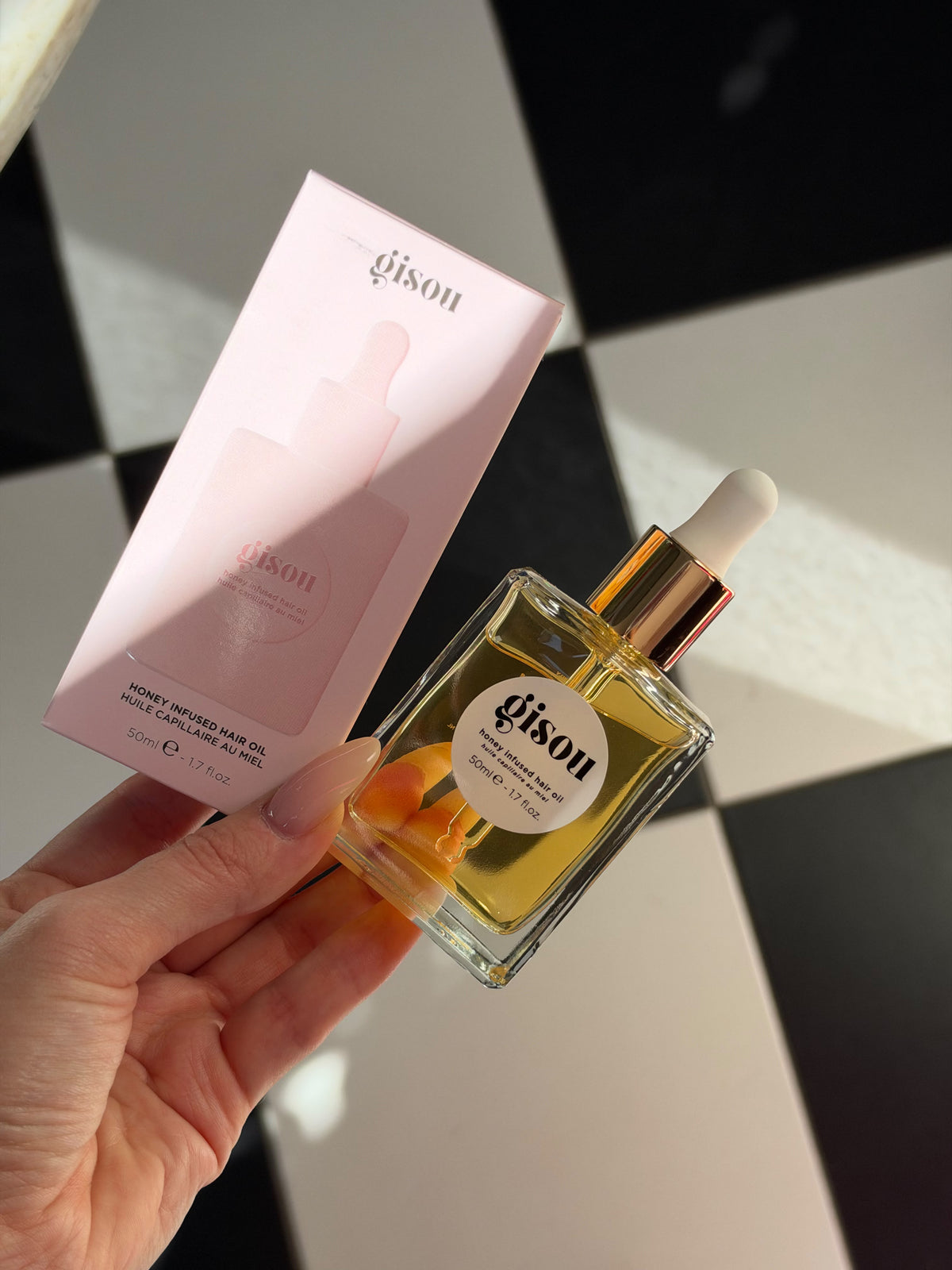 GISOU Honey Infused Mini Hair Oil 50ml