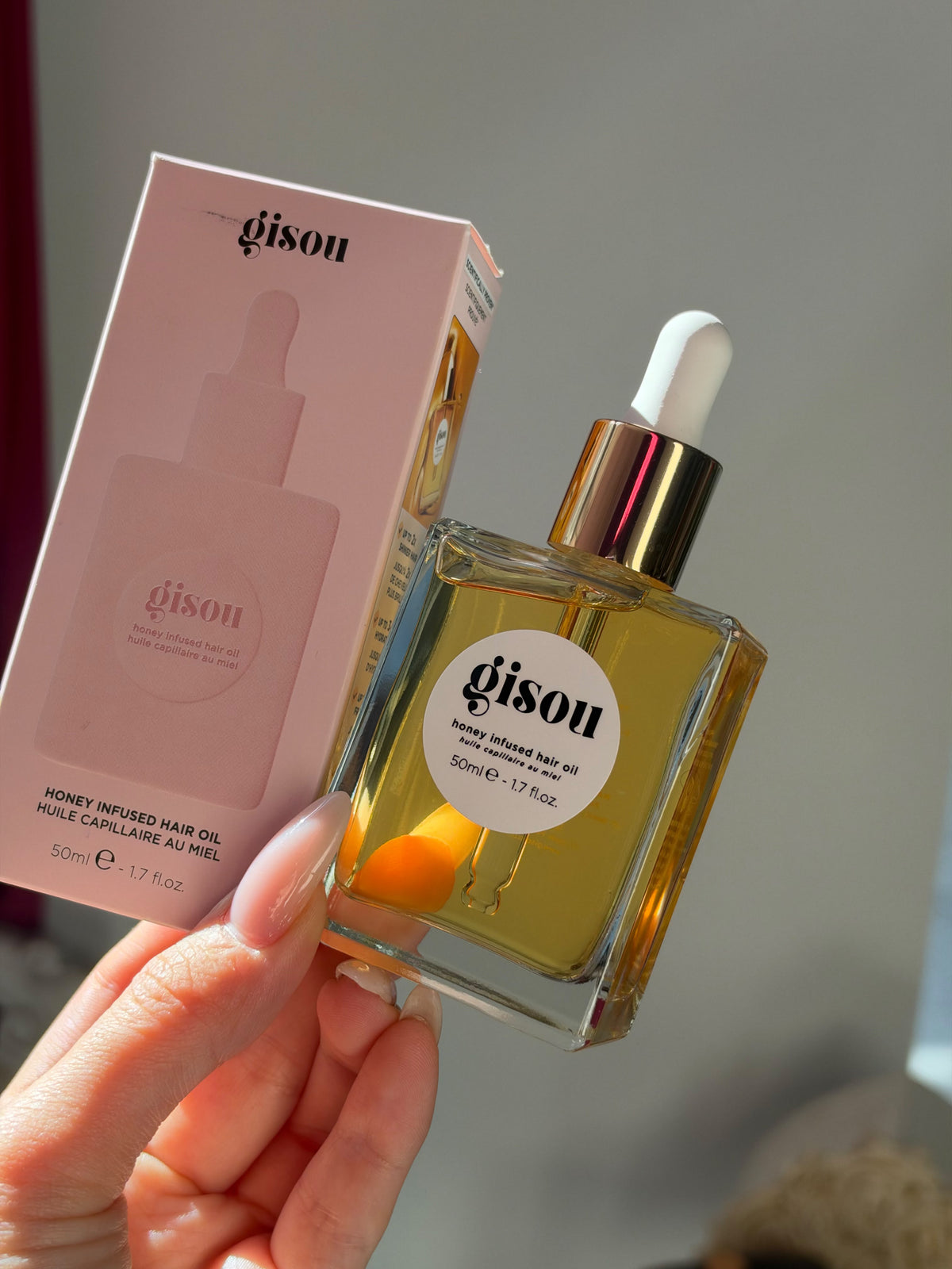 GISOU Honey Infused Mini Hair Oil 50ml