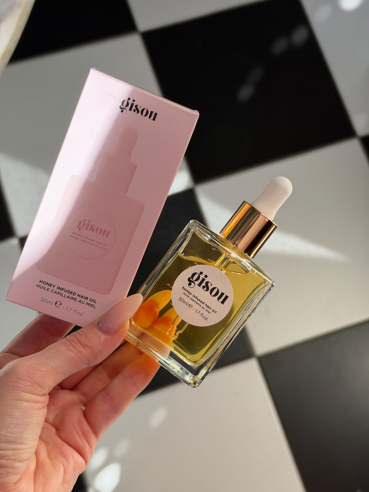GISOU Honey Infused Mini Hair Oil 50ml