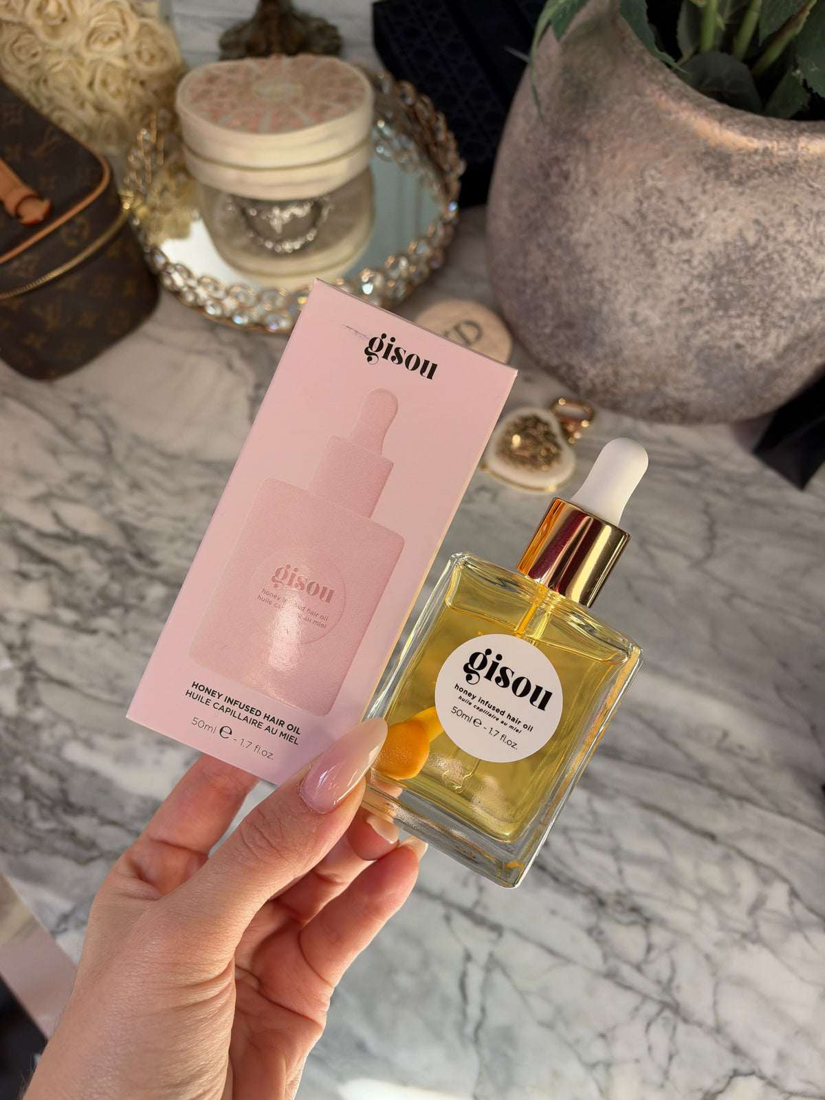 GISOU Honey Infused Mini Hair Oil 50ml