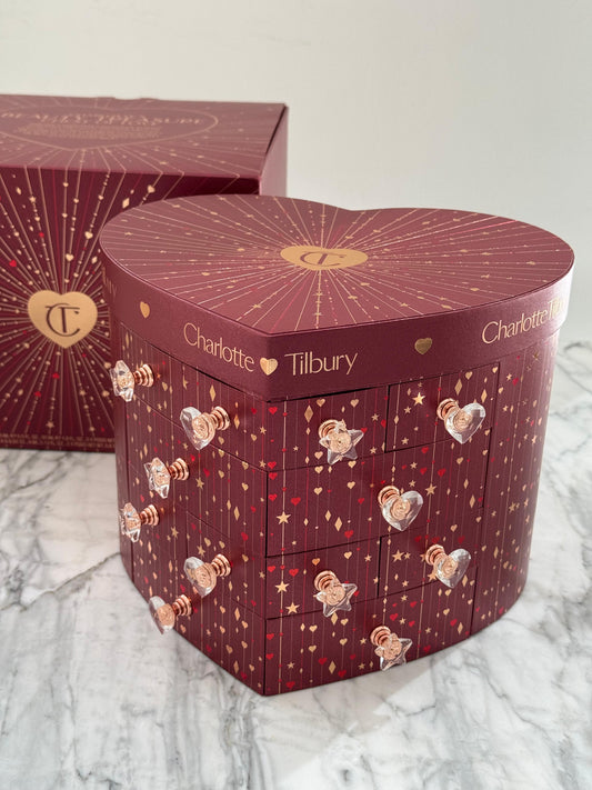 CHARLOTTE TILBURY’S Beauty Treasure Chest Of Love Set
12 Door Beauty Advent Calendar